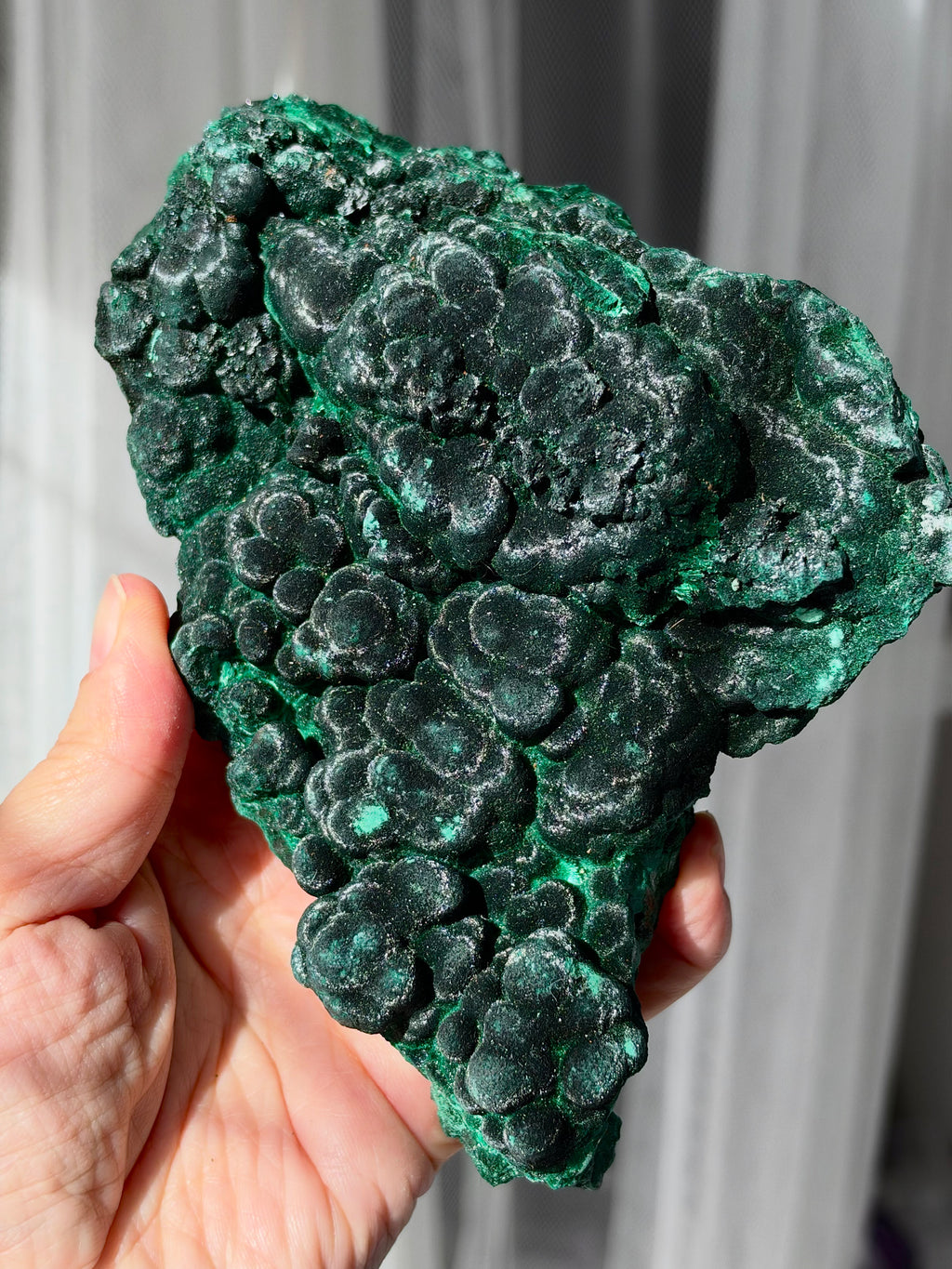 Congo Botryoidal Malachite Specimen, 892 g