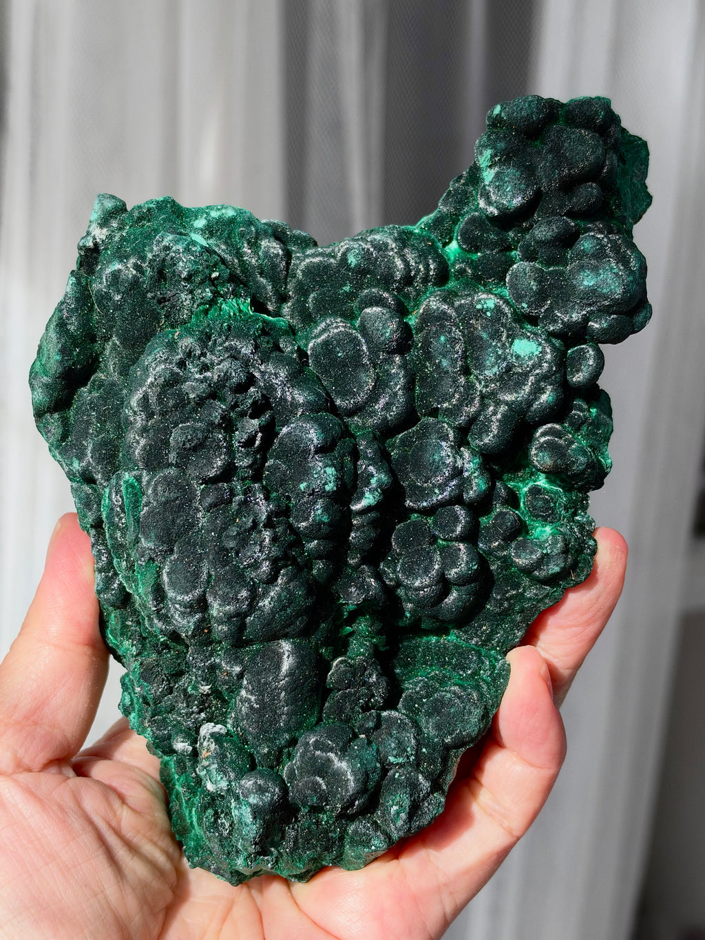 Congo Botryoidal Malachite Specimen, 892 g