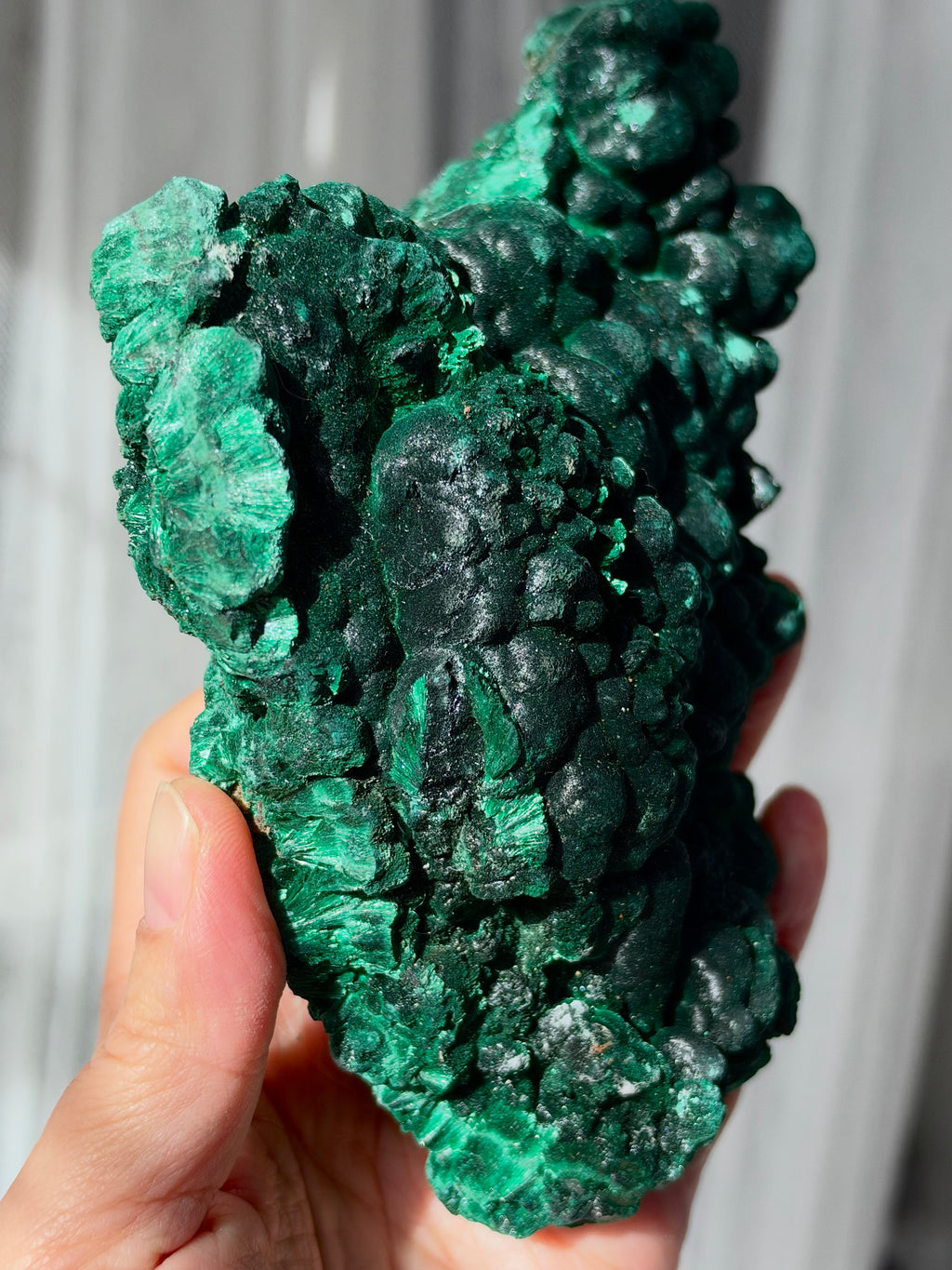 Congo Botryoidal Malachite Specimen, 892 g