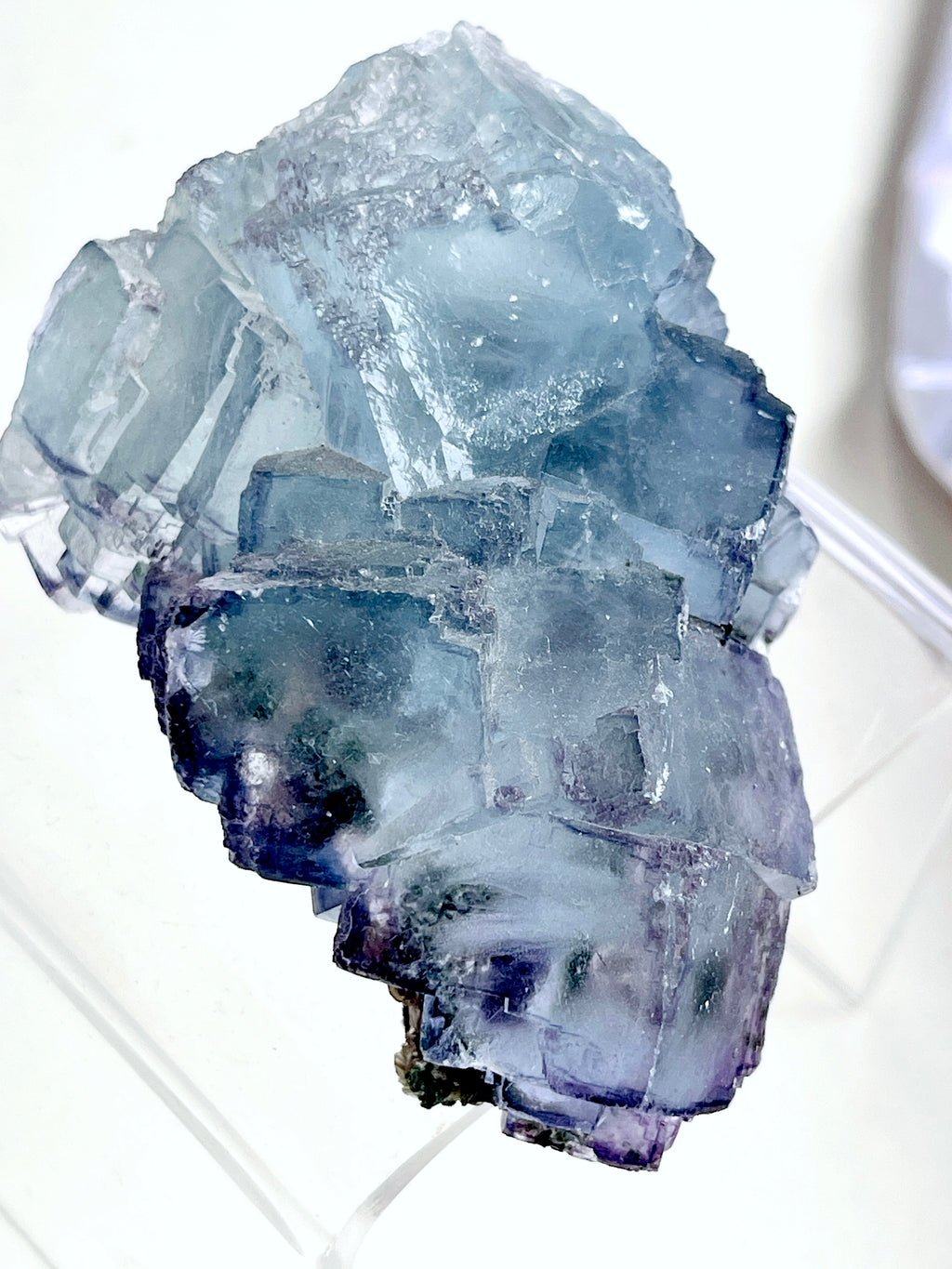 Teal-Blue Yaogangxian Fluorite Specimen | Cubic Crystals | 232g | Hunan, China