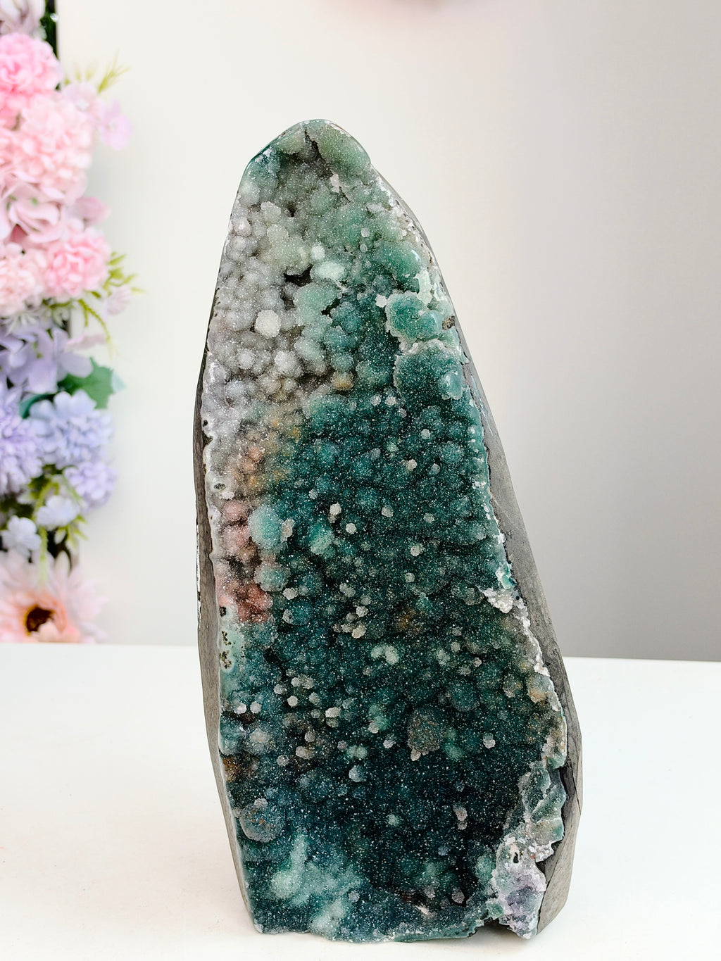 Uruguay Rainbow Sugar Druzy Specimen, 2.1 kg