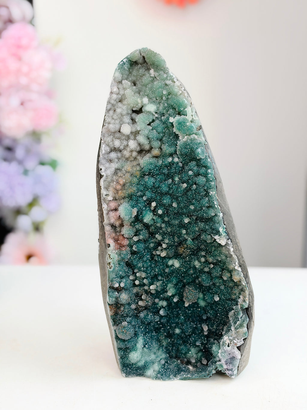 Uruguay Rainbow Sugar Druzy Specimen, 2.1 kg