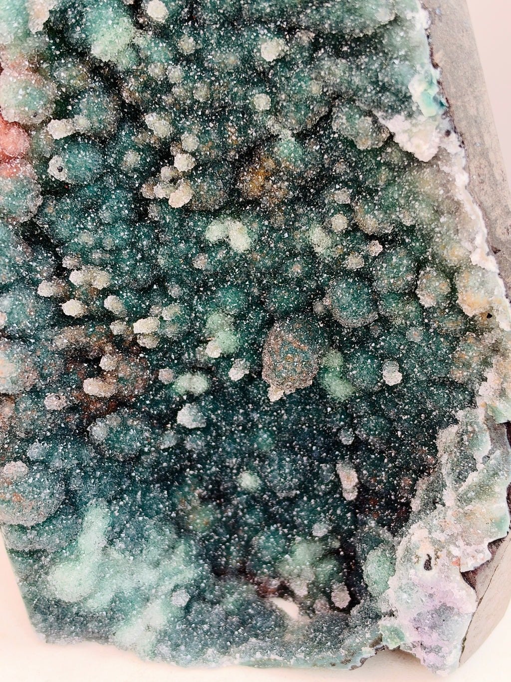 Uruguay Rainbow Sugar Druzy Specimen, 2.1 kg
