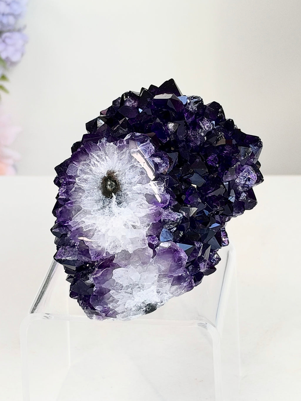 Uruguayan Amethyst Stalactite Flower, 640 g