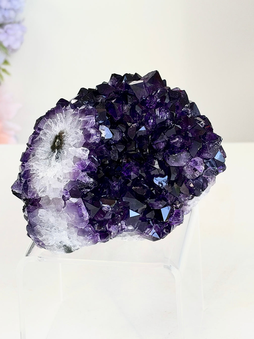 Uruguayan Amethyst Stalactite Flower, 640 g