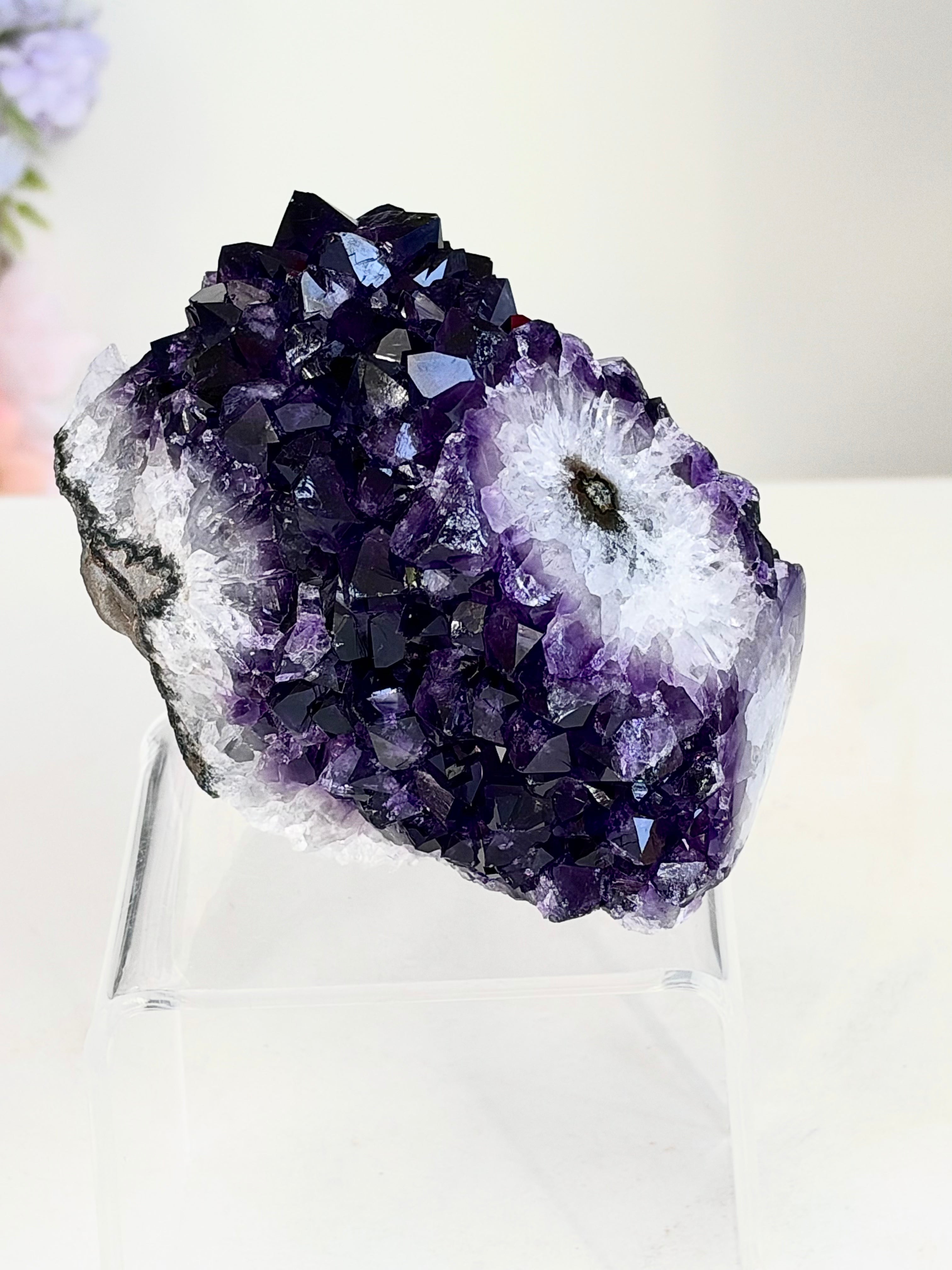 Uruguayan Amethyst Stalactite Flower, 640 g