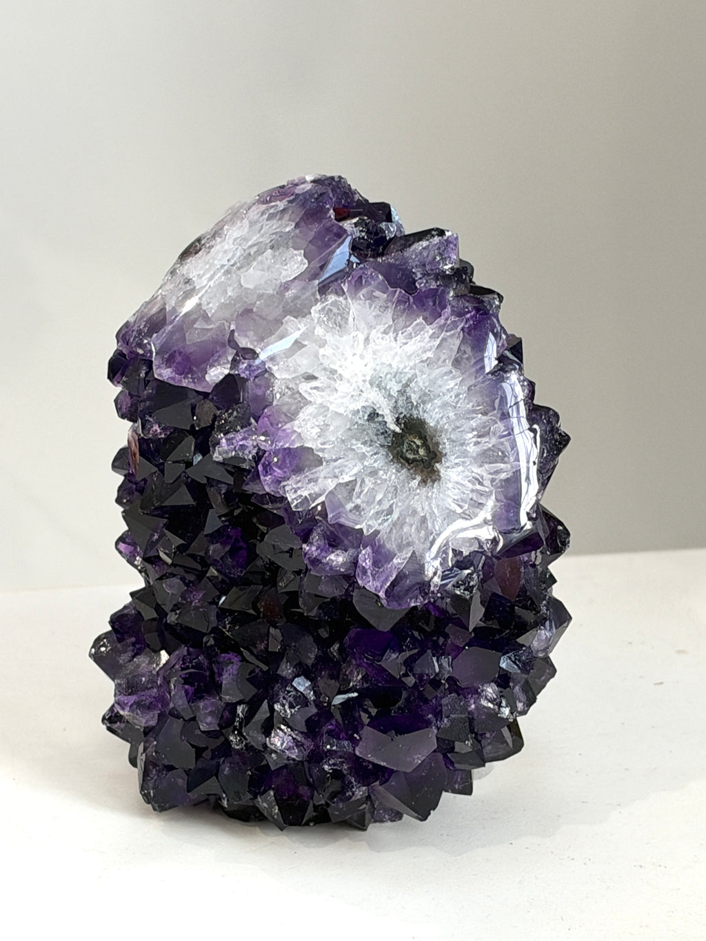 Uruguayan Amethyst Stalactite Flower, 640 g