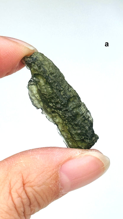 Natural Moldavite Crystal Tektite