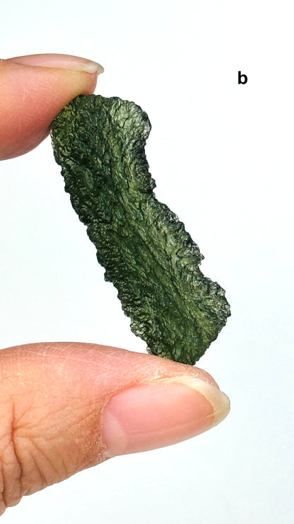 Natural Moldavite Crystal Tektite