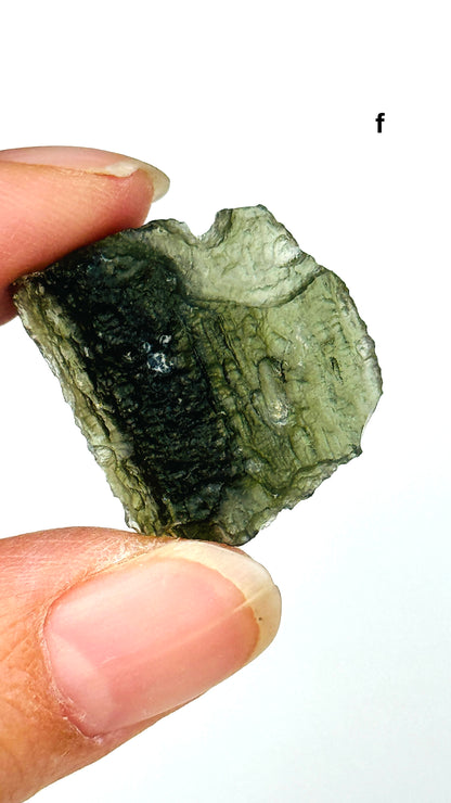 Natural Moldavite Crystal Tektite