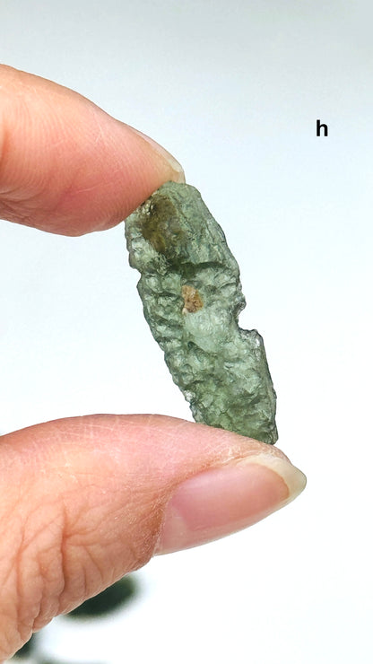 Natural Moldavite Crystal Tektite