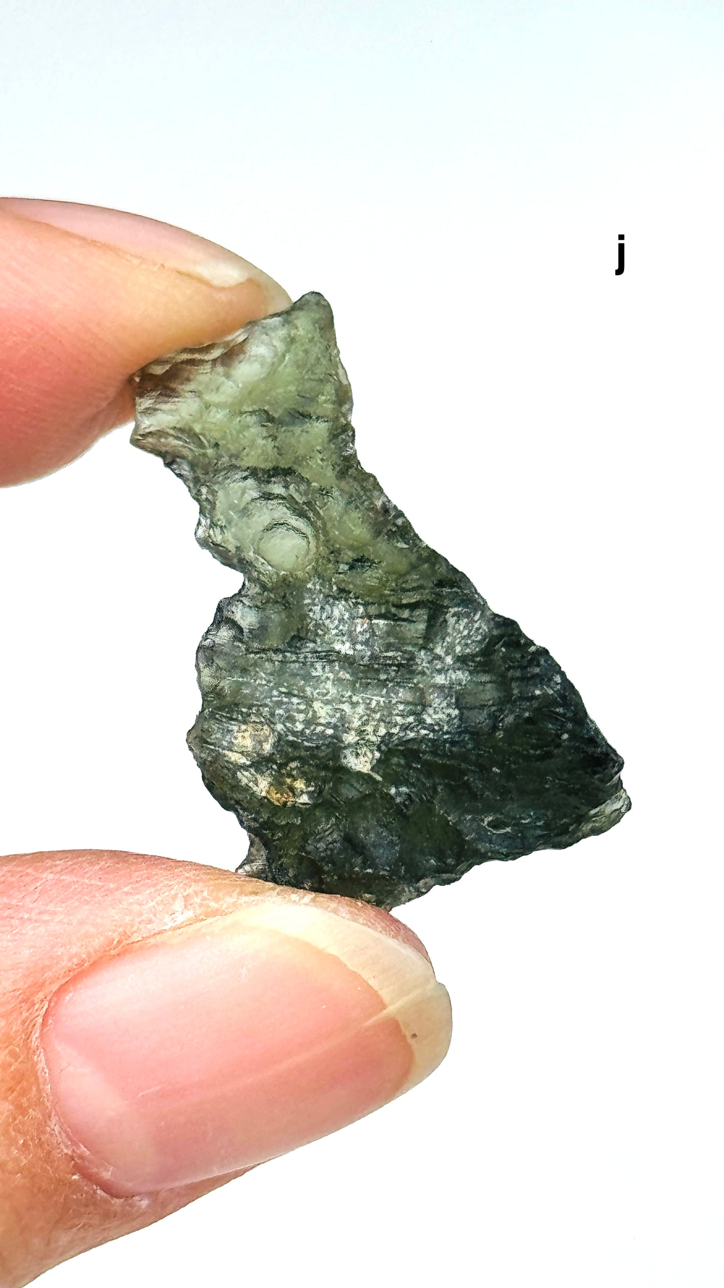 Natural Moldavite Crystal Tektite