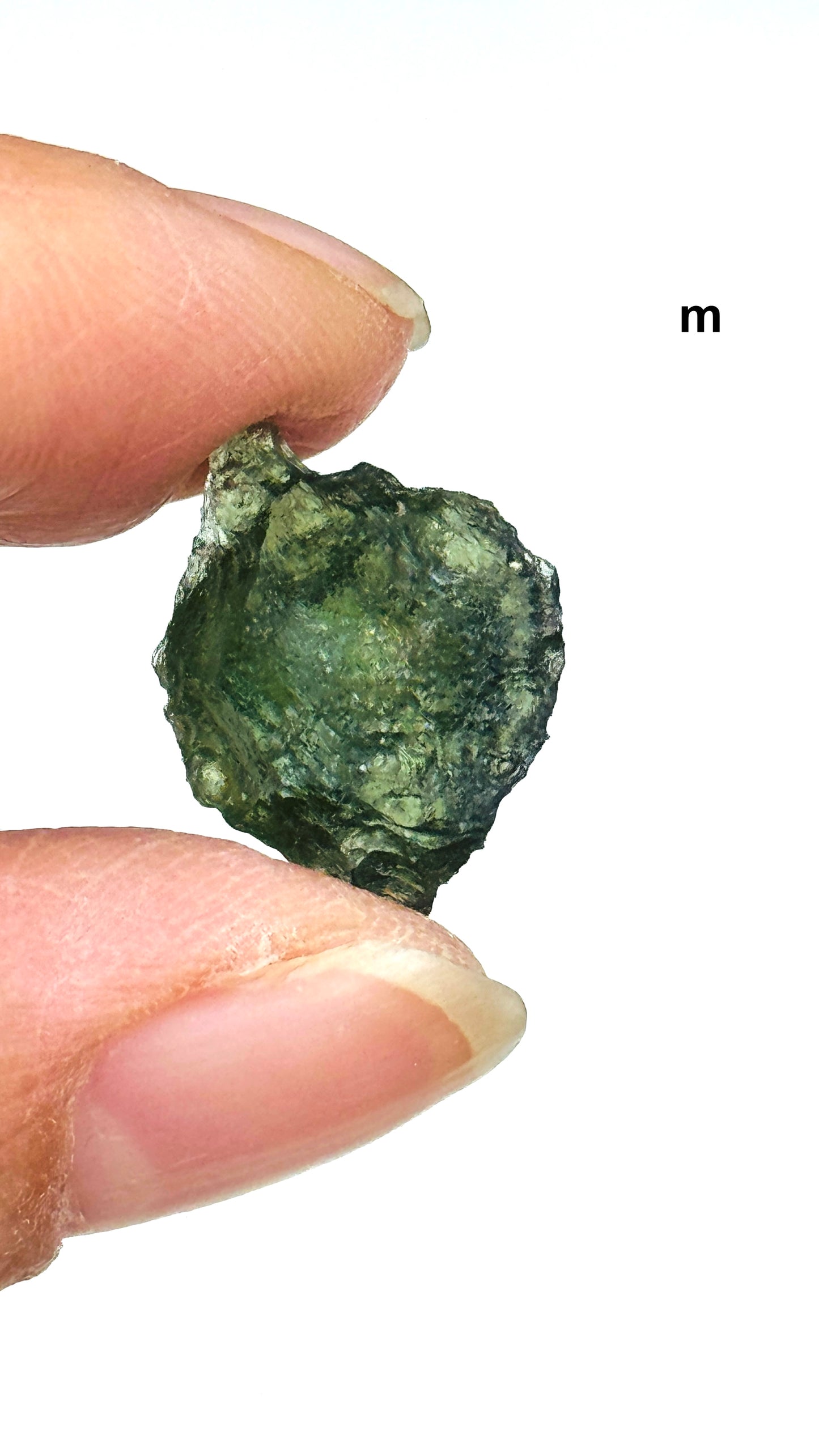 Natural Moldavite Crystal Tektite