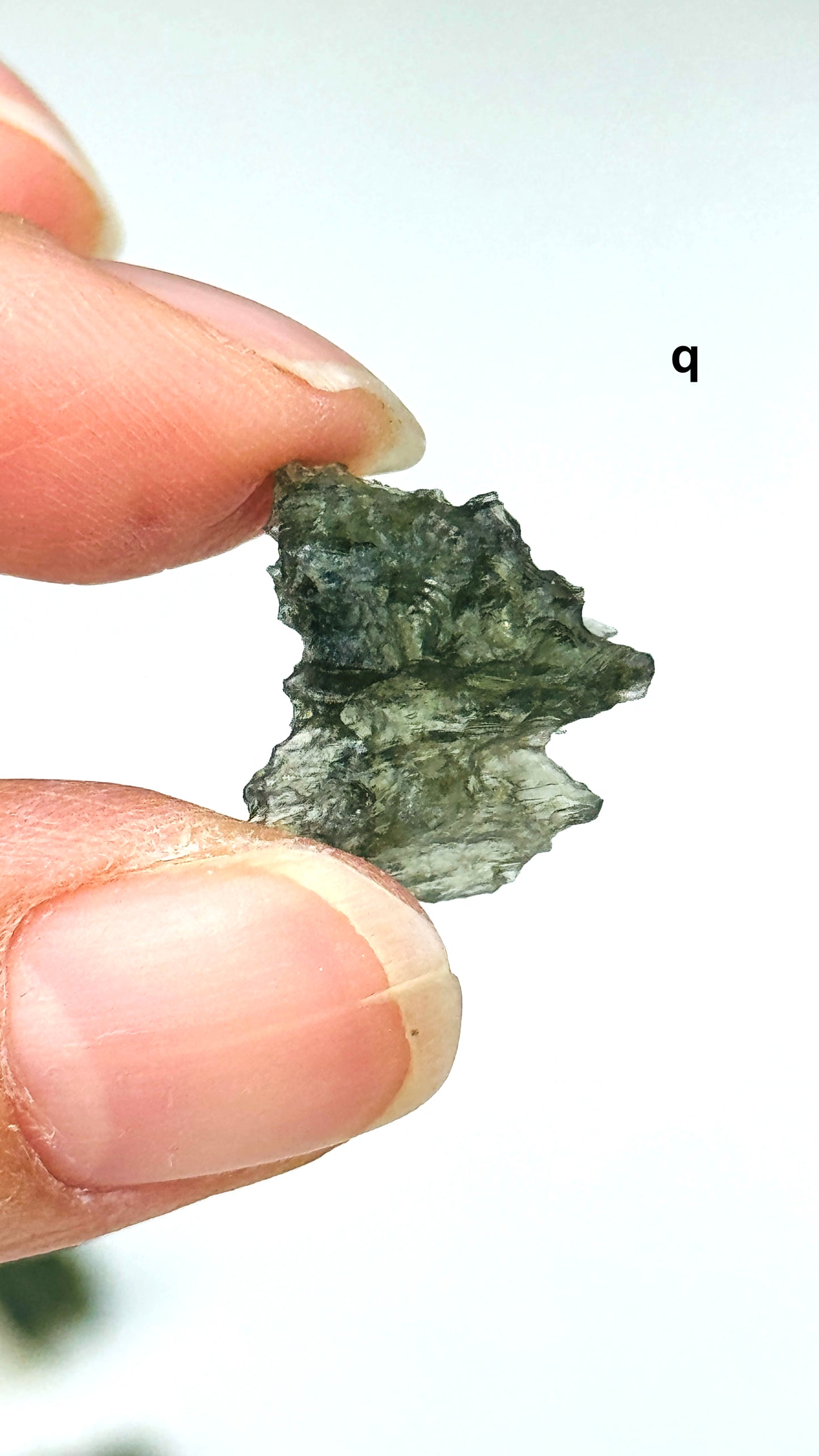 Natural Moldavite Crystal Tektite