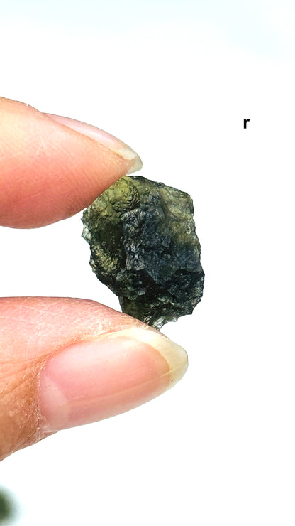 Natural Moldavite Crystal Tektite