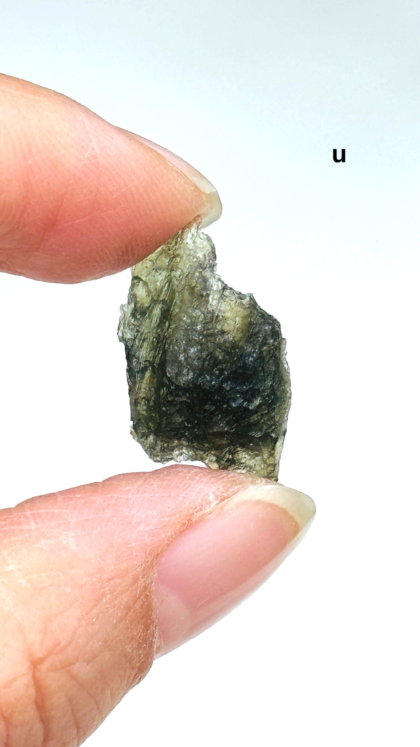 Natural Moldavite Crystal Tektite