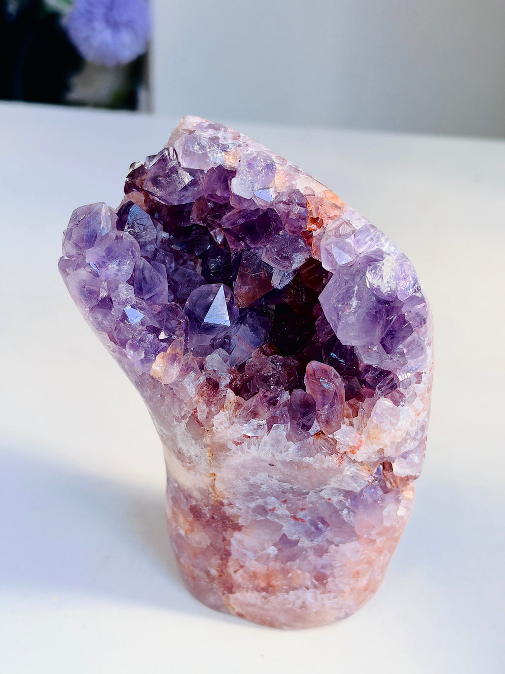 Brazilian Pink Amethyst Freeform, 776 g