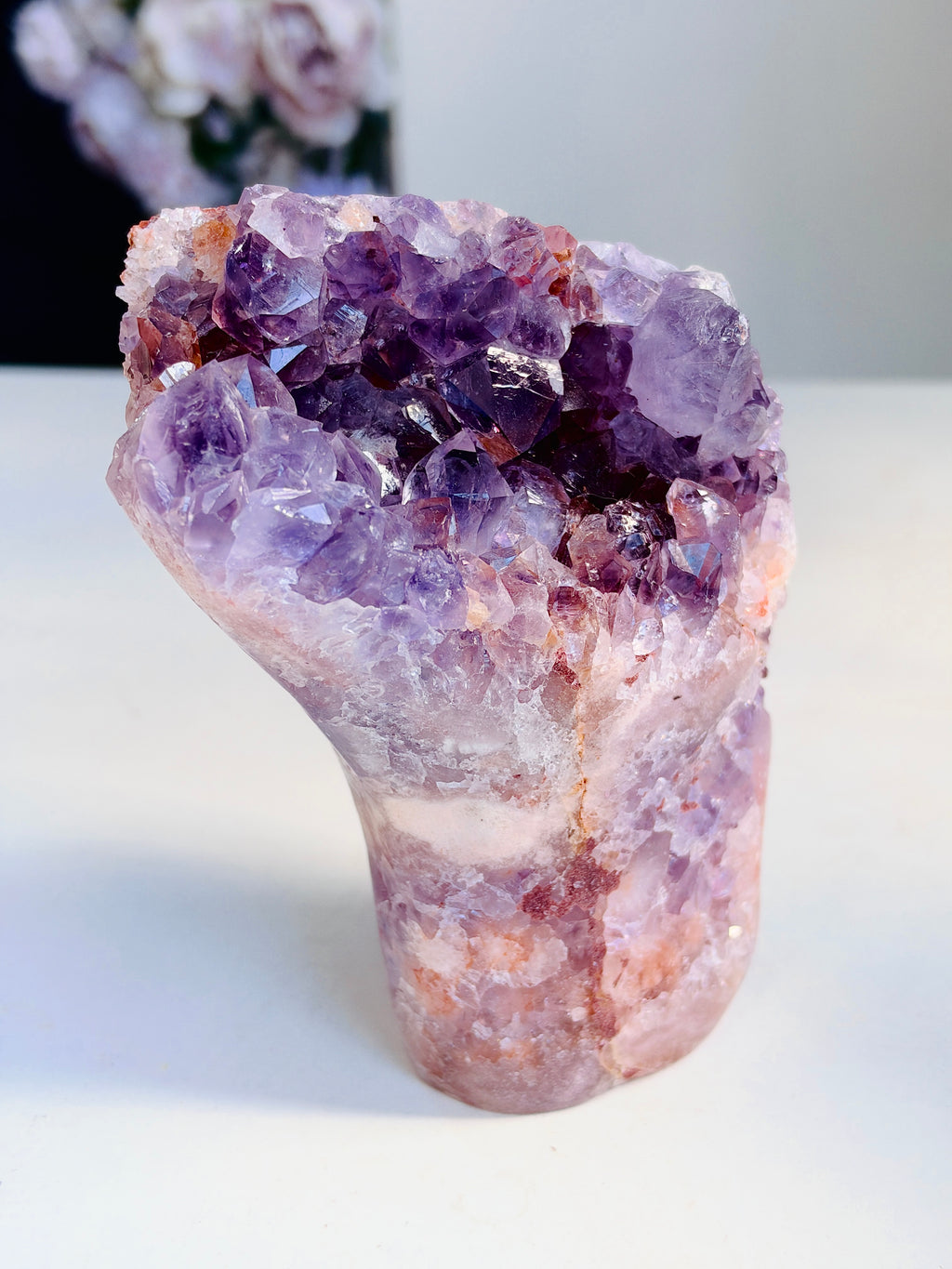 Brazilian Pink Amethyst Freeform, 776 g