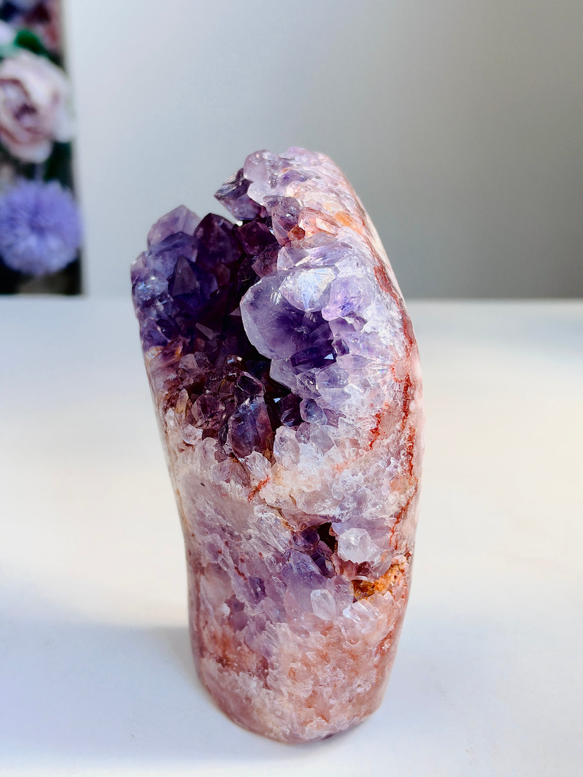 Brazilian Pink Amethyst Freeform, 776 g
