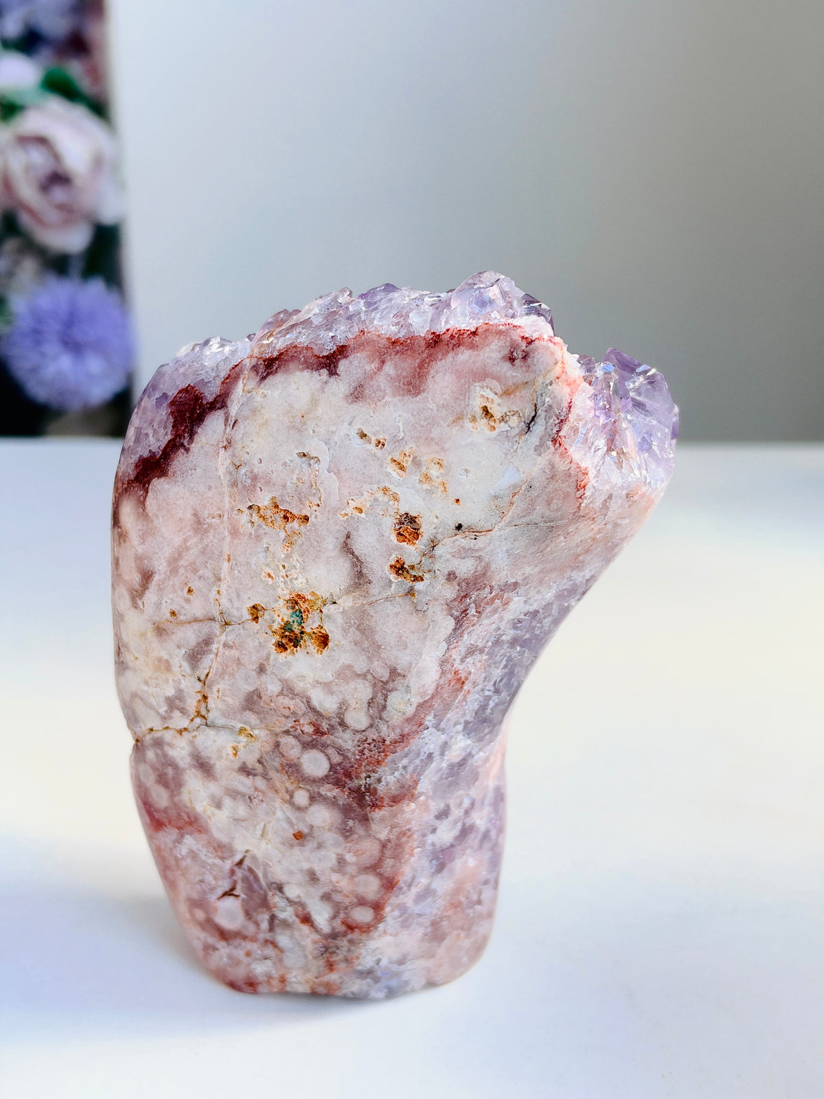 Brazilian Pink Amethyst Freeform, 776 g