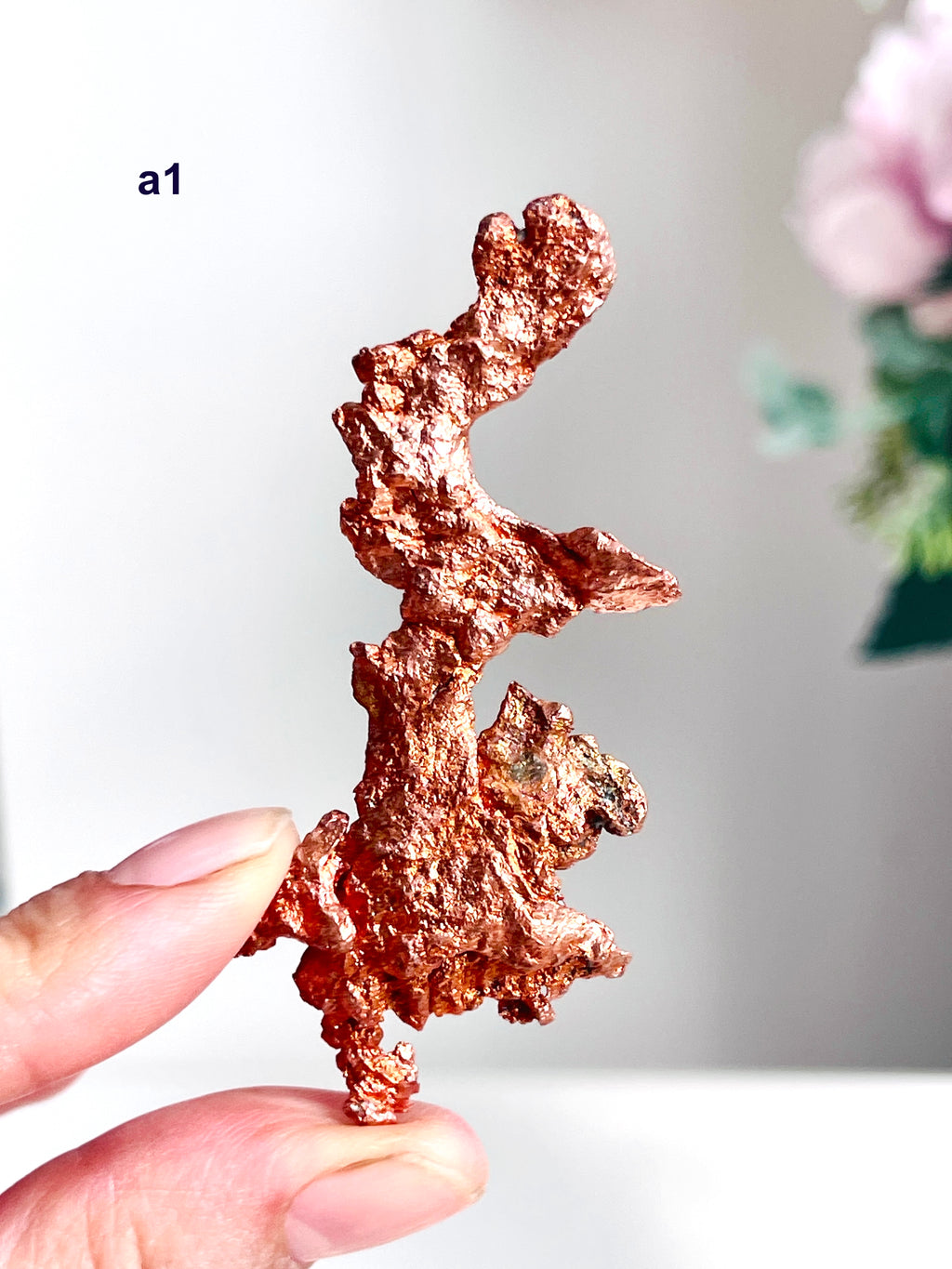 Raw Native Copper Specimen | Bright Dendritic Formation