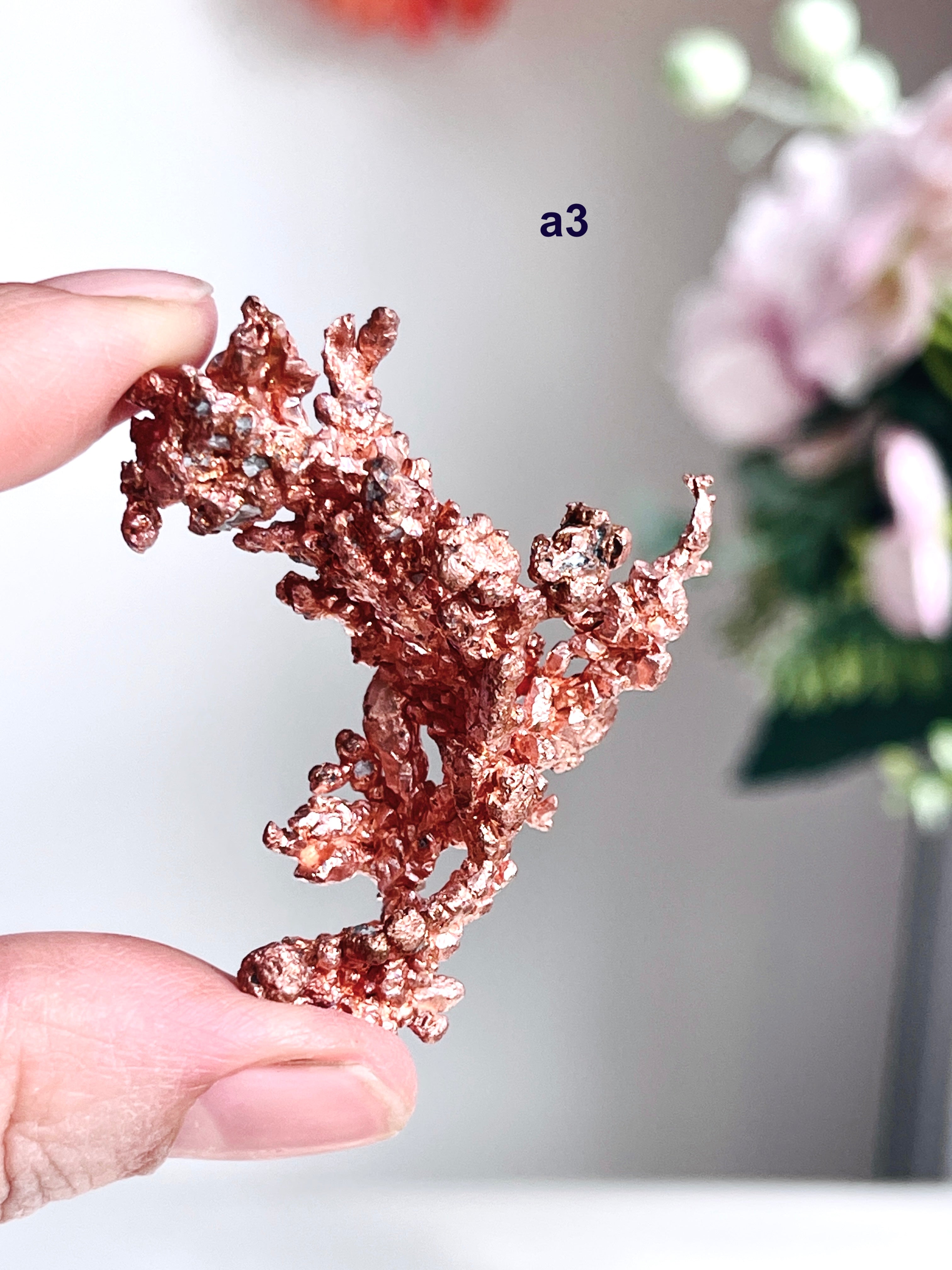 Raw Native Copper Specimen | Bright Dendritic Formation