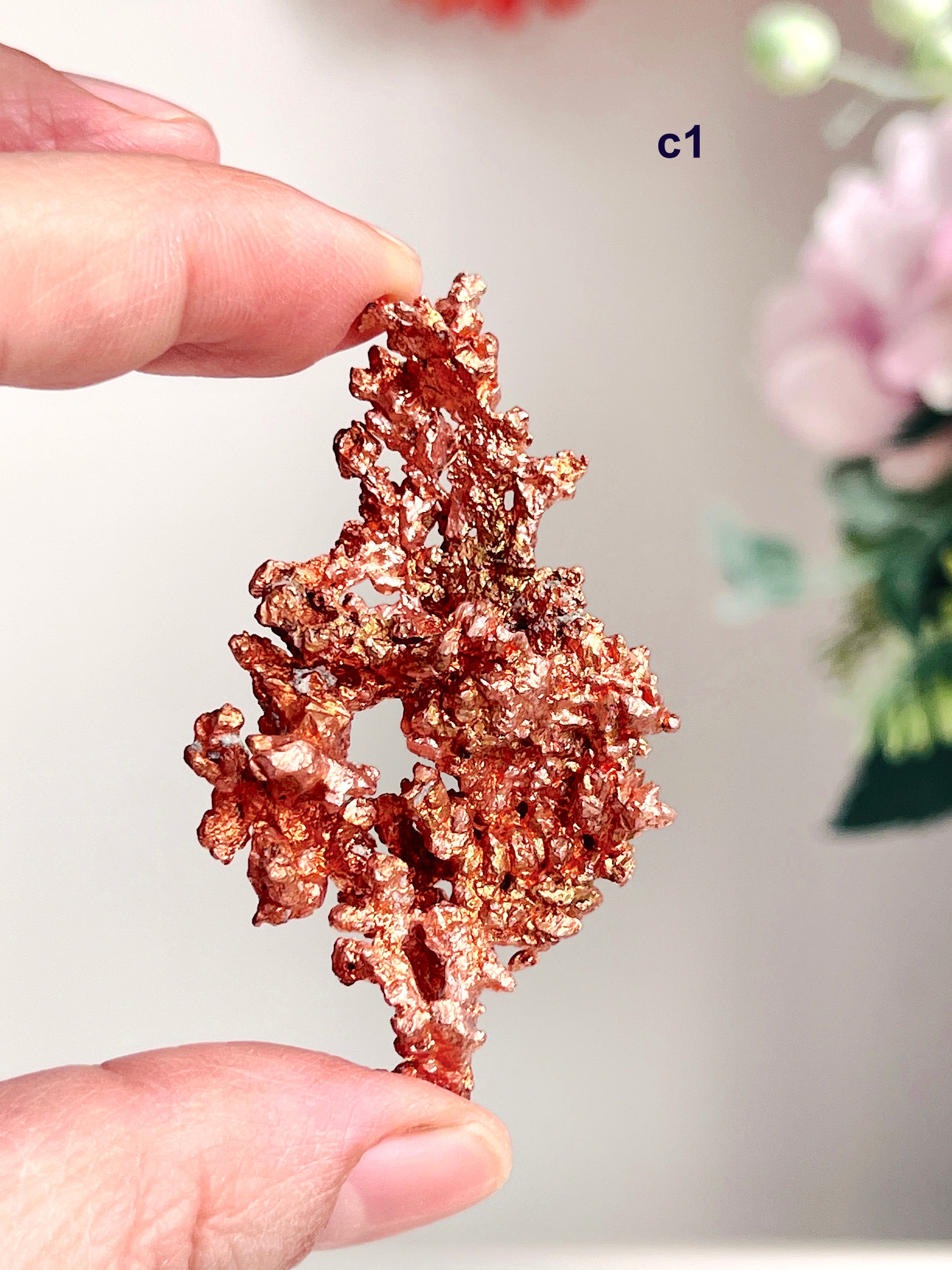 Raw Native Copper Specimen | Bright Dendritic Formation