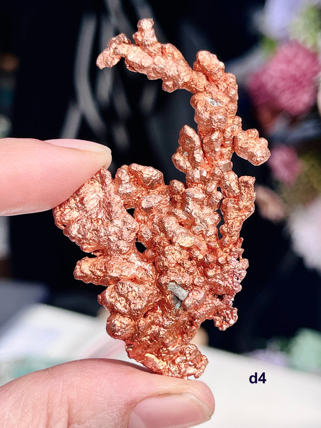 Raw Native Copper Specimen | Bright Dendritic Formation
