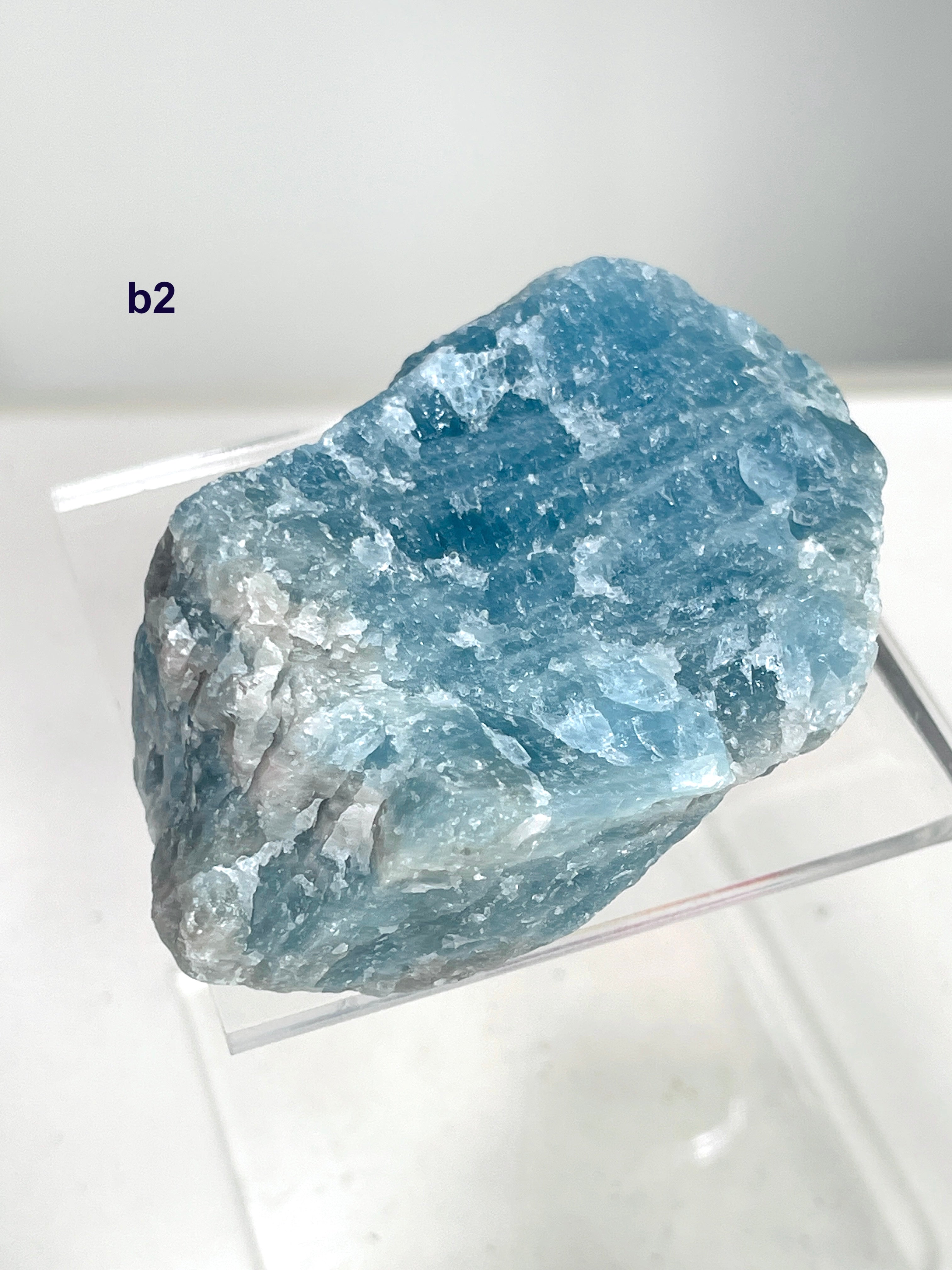 Natural Aquamarine Crystal – Large Raw Aquamarine Stone from Brazil
