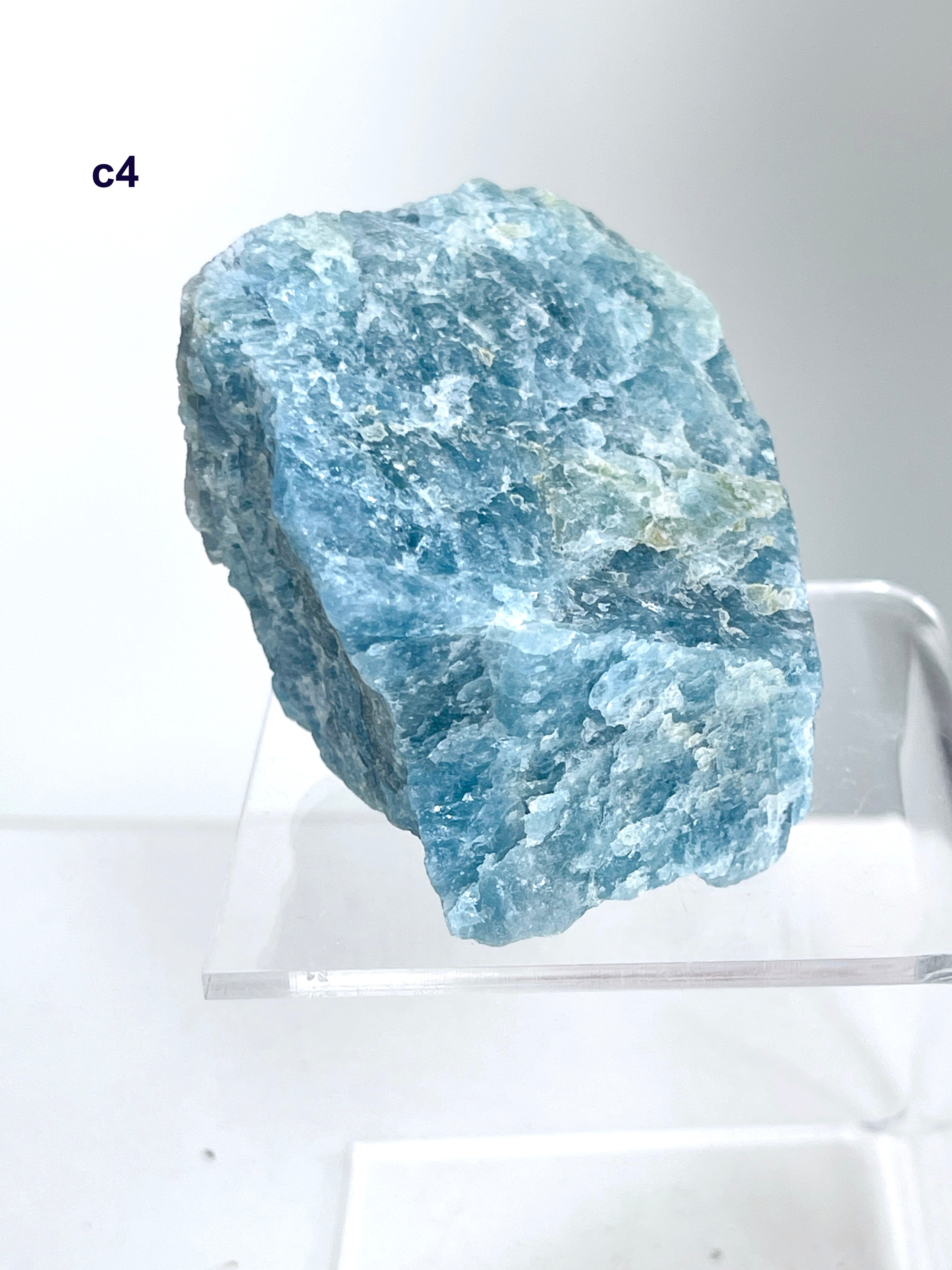 Natural Aquamarine Crystal – Large Raw Aquamarine Stone from Brazil