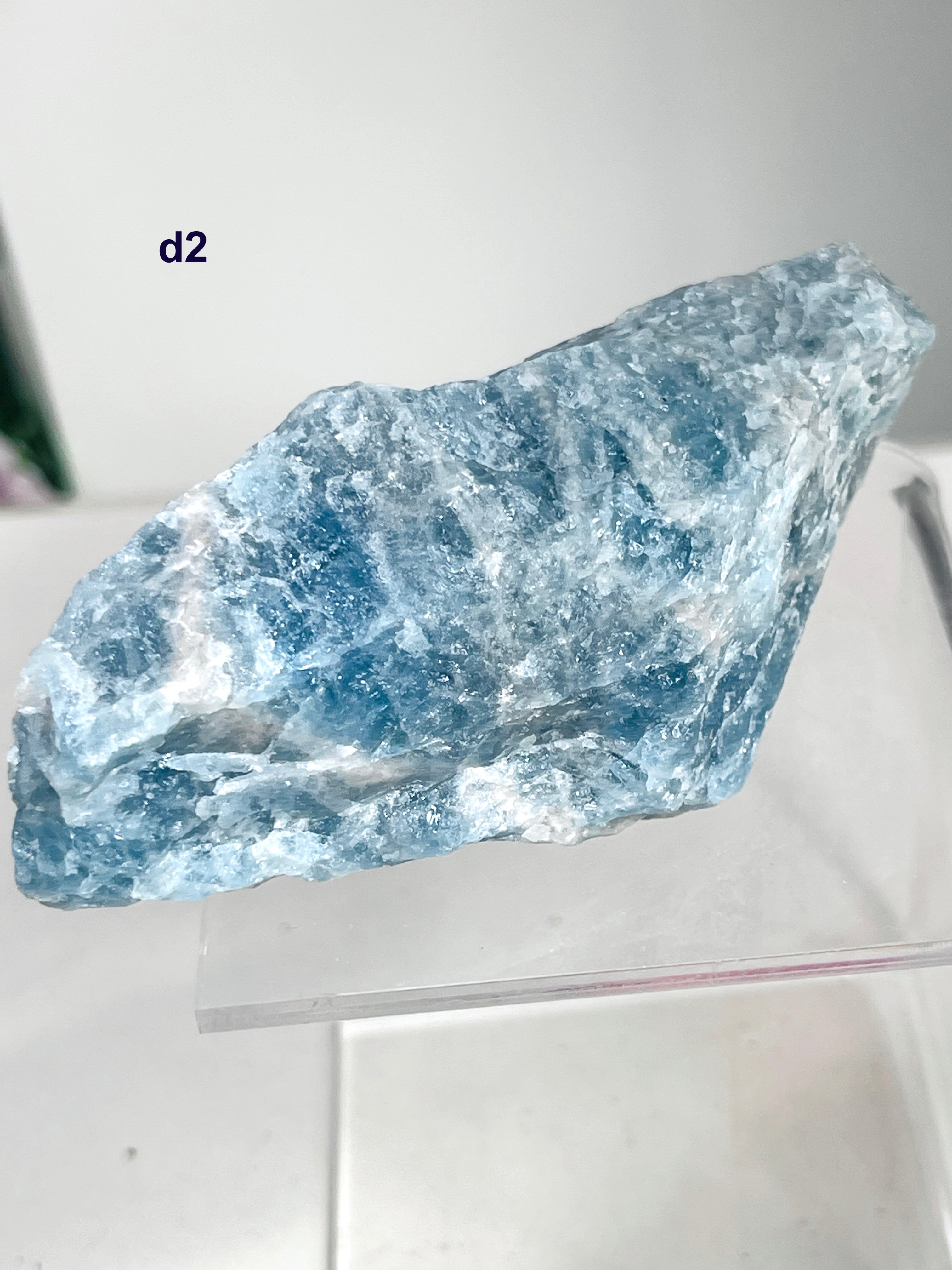 Natural Aquamarine Crystal – Large Raw Aquamarine Stone from Brazil