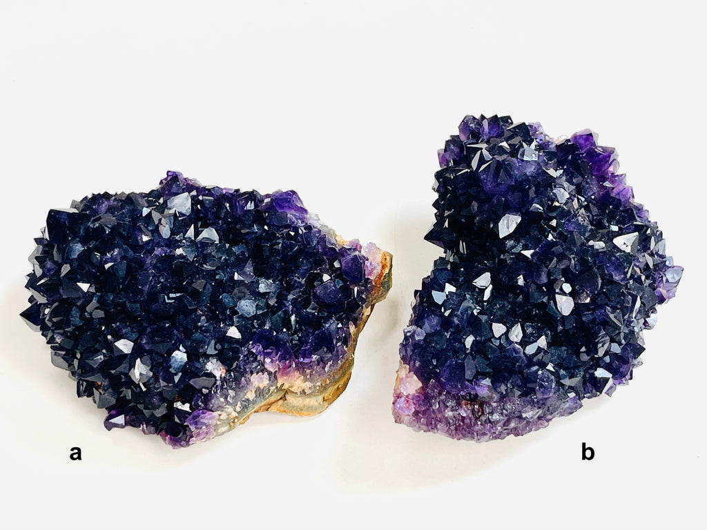 AAAAA+ Quality Uruguay Amethyst Rosette, Grape Jelly Amethyst Pine, Deep Purple Amethyst