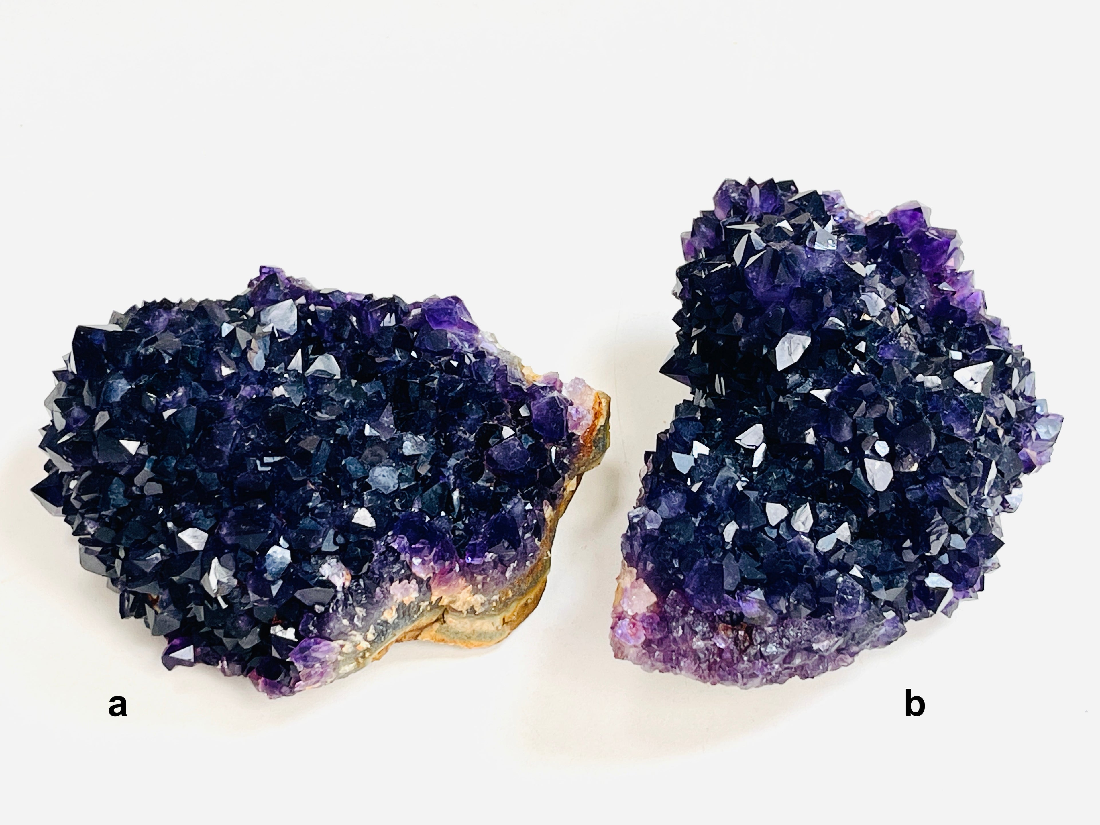 AAAAA+ Quality Uruguay Amethyst Rosette, Grape Jelly Amethyst Pine, Deep Purple Amethyst