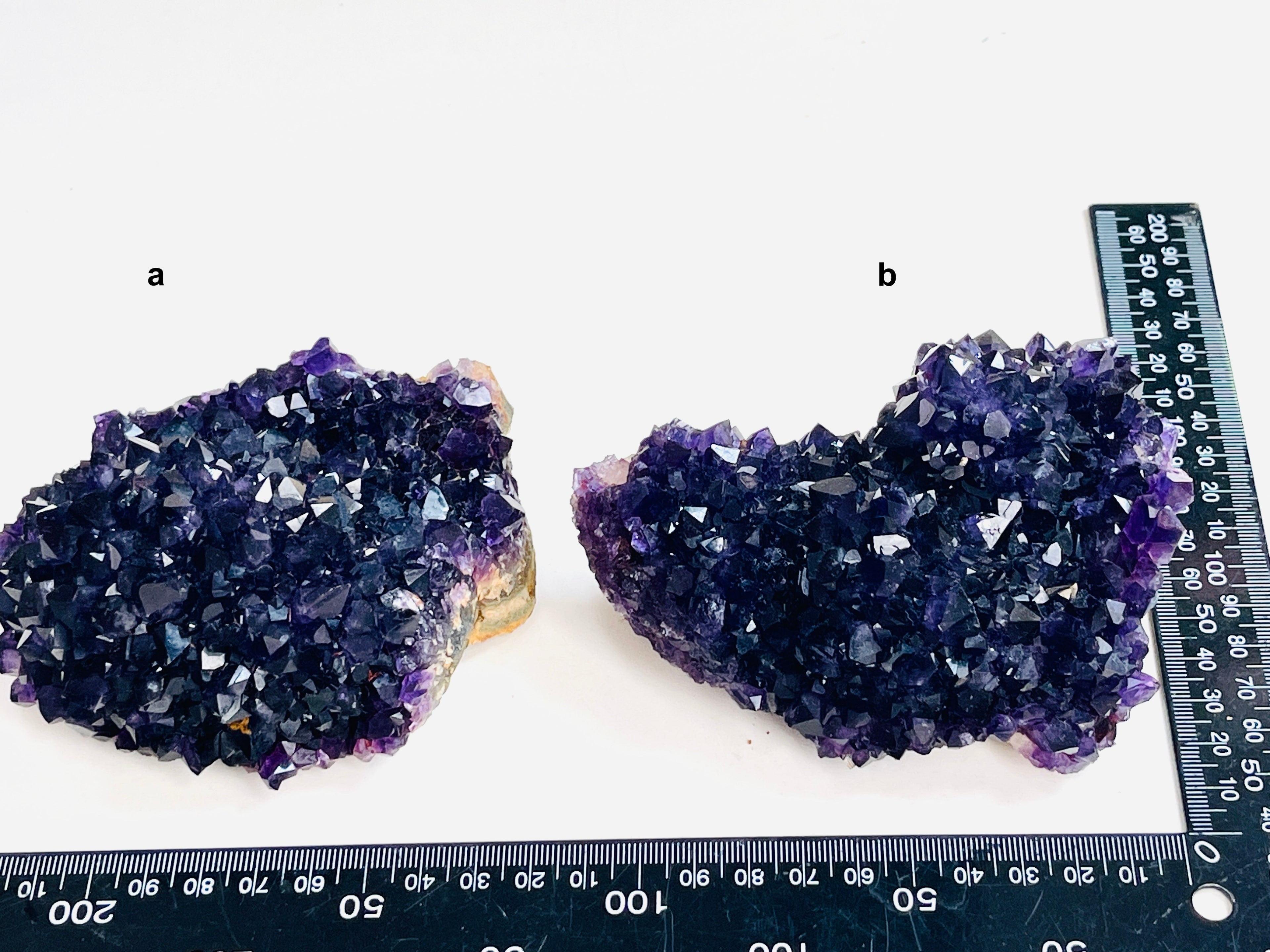 AAAAA+ Quality Uruguay Amethyst Rosette, Grape Jelly Amethyst Pine, Deep Purple Amethyst