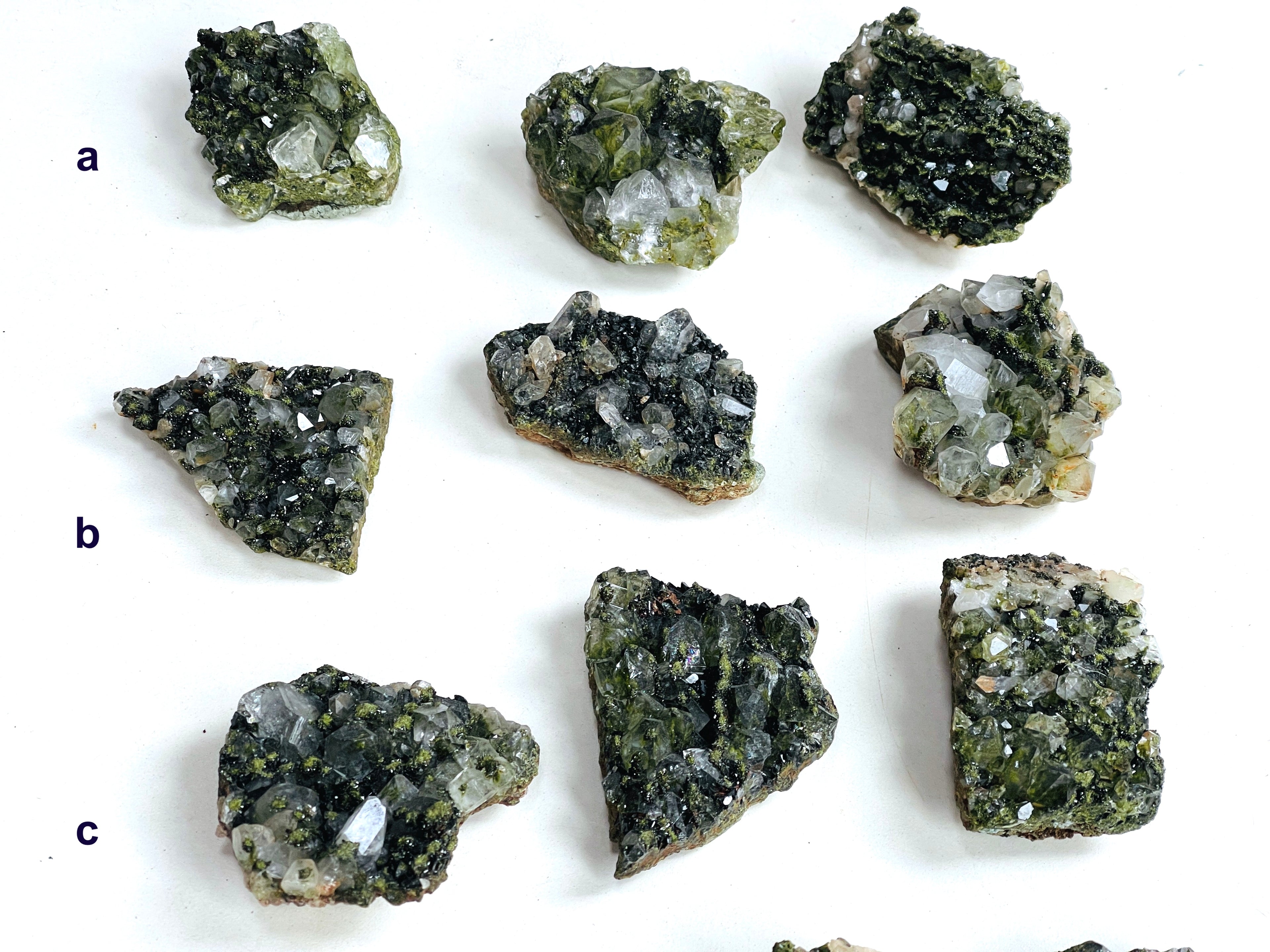 Forest Epidote with Quartz Specimen – Hakkari, Turkey