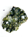 Forest Epidote with Quartz Specimen – Hakkari, Turkey