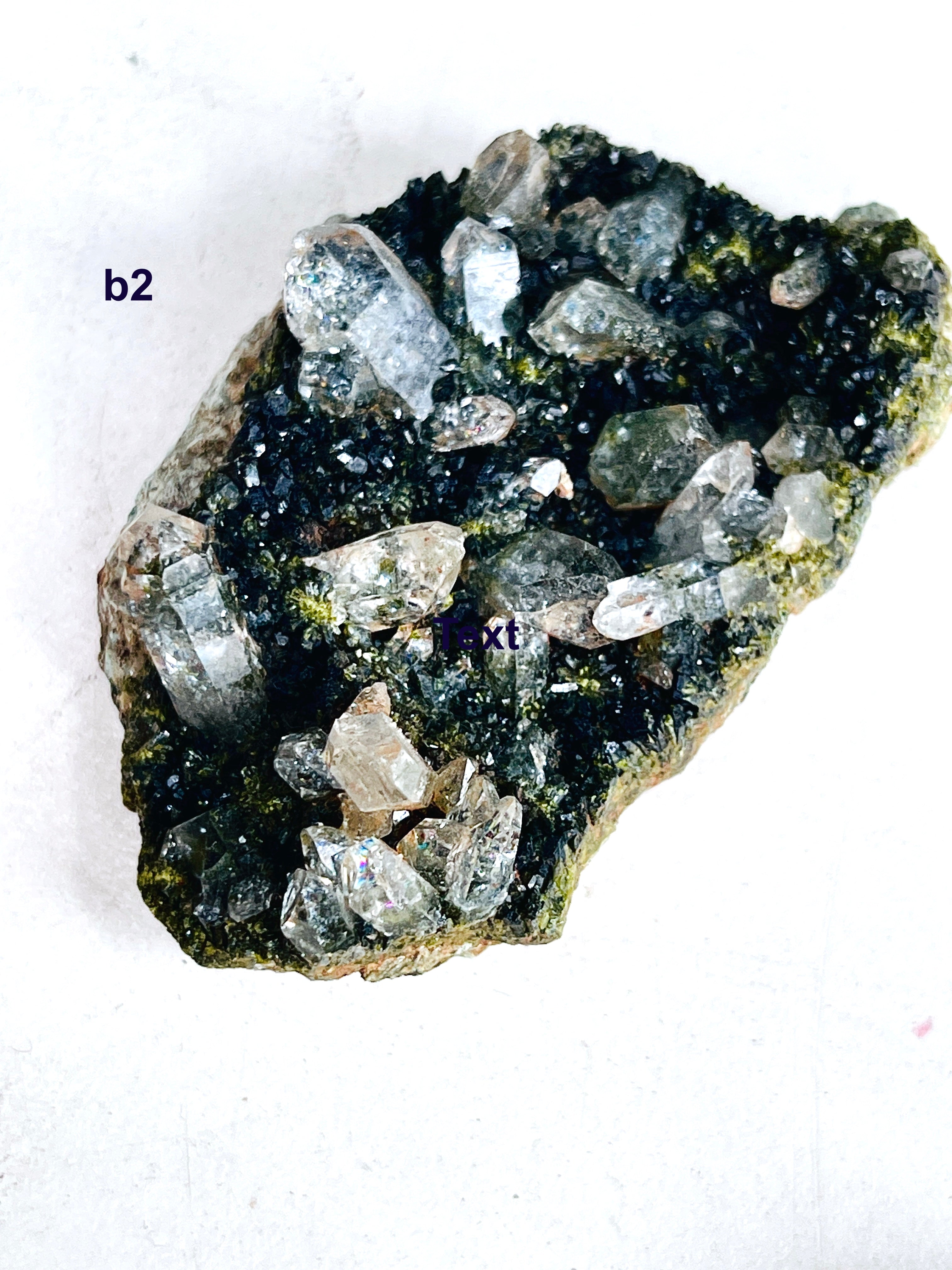Forest Epidote with Quartz Specimen – Hakkari, Turkey