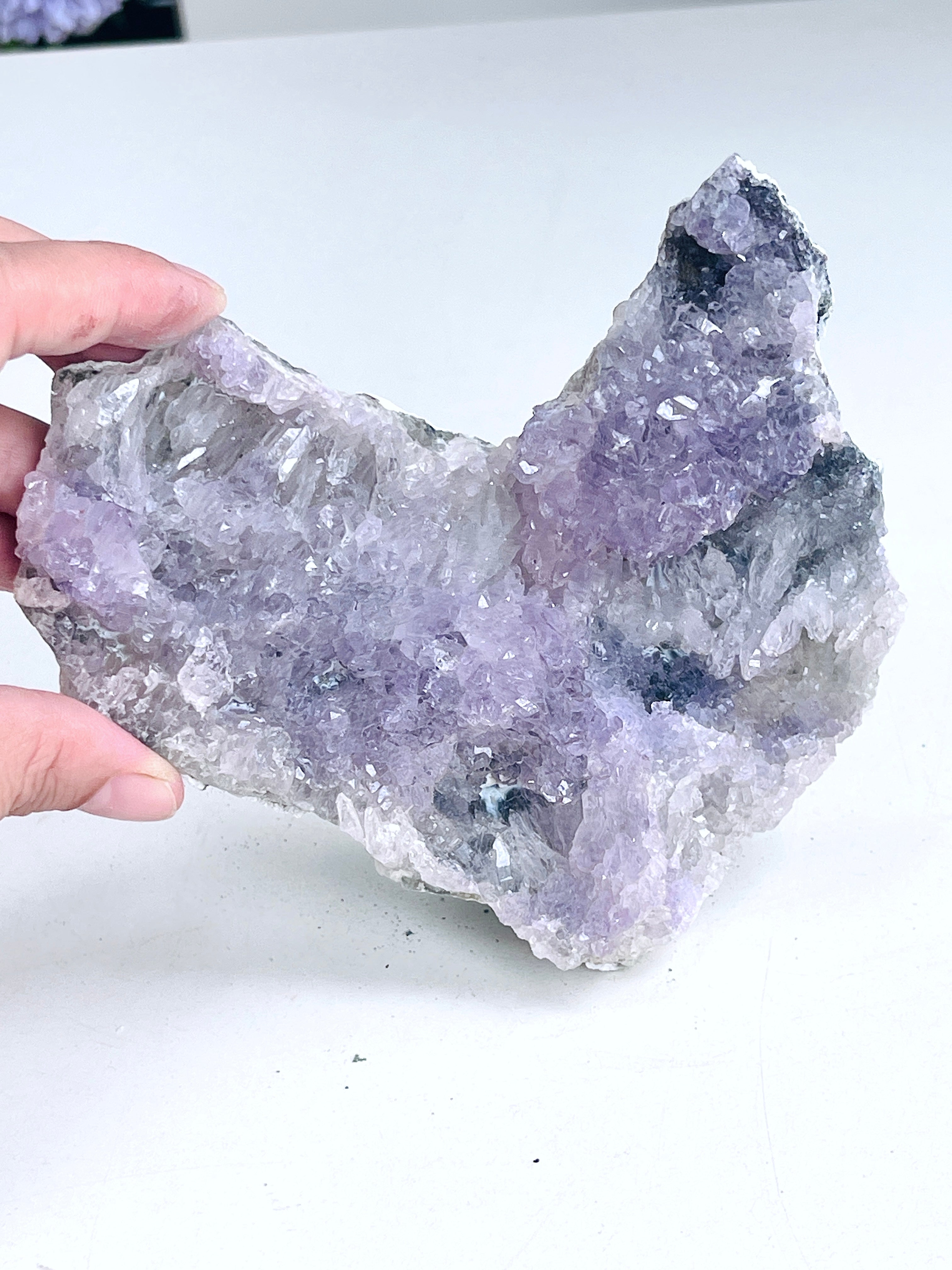 Unique Amethyst Flower Mineral Specimen,  Amethyst Flower, Special Amethyst Flower Specimen, Amethyst Mineral Specimen