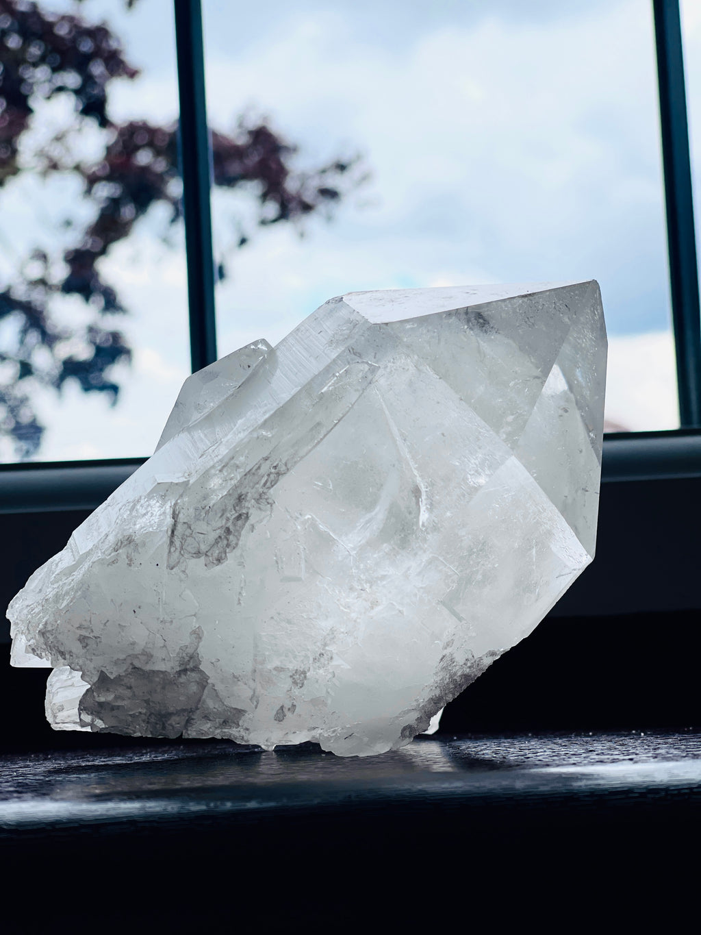 Natural Quartz Crystal, 1kg Large Quartz Crystal with big points, Healing Crystals, Crystal Gift -3