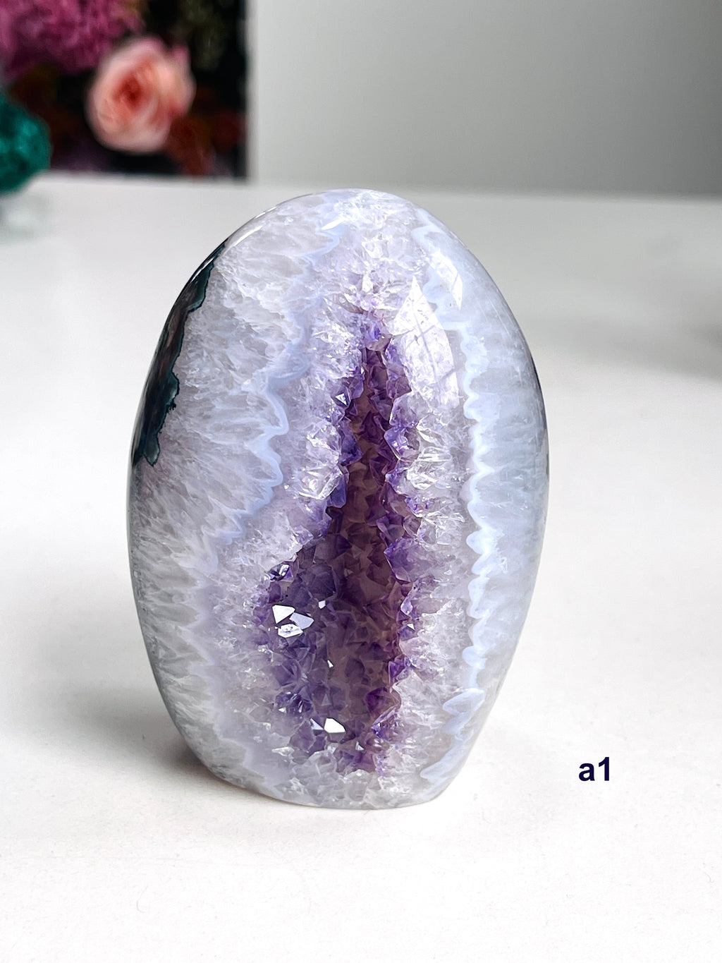 The Uruguayan Portal: Sculptural Amethyst & Agate Geode