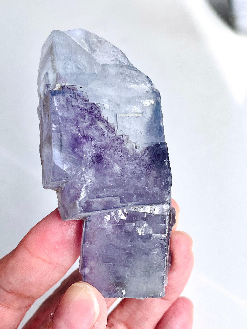 Teal-Blue Yaogangxian Fluorite Specimen | Cubic Crystals | 129g | Hunan, China