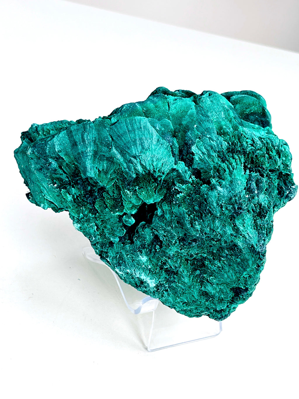 Malachite Specimen, 1251g Unique Velvet Cat eye Malachite, Rare Malachite Specimen, Raw Malachite Specimen, Crystal Gift, Unique Gift