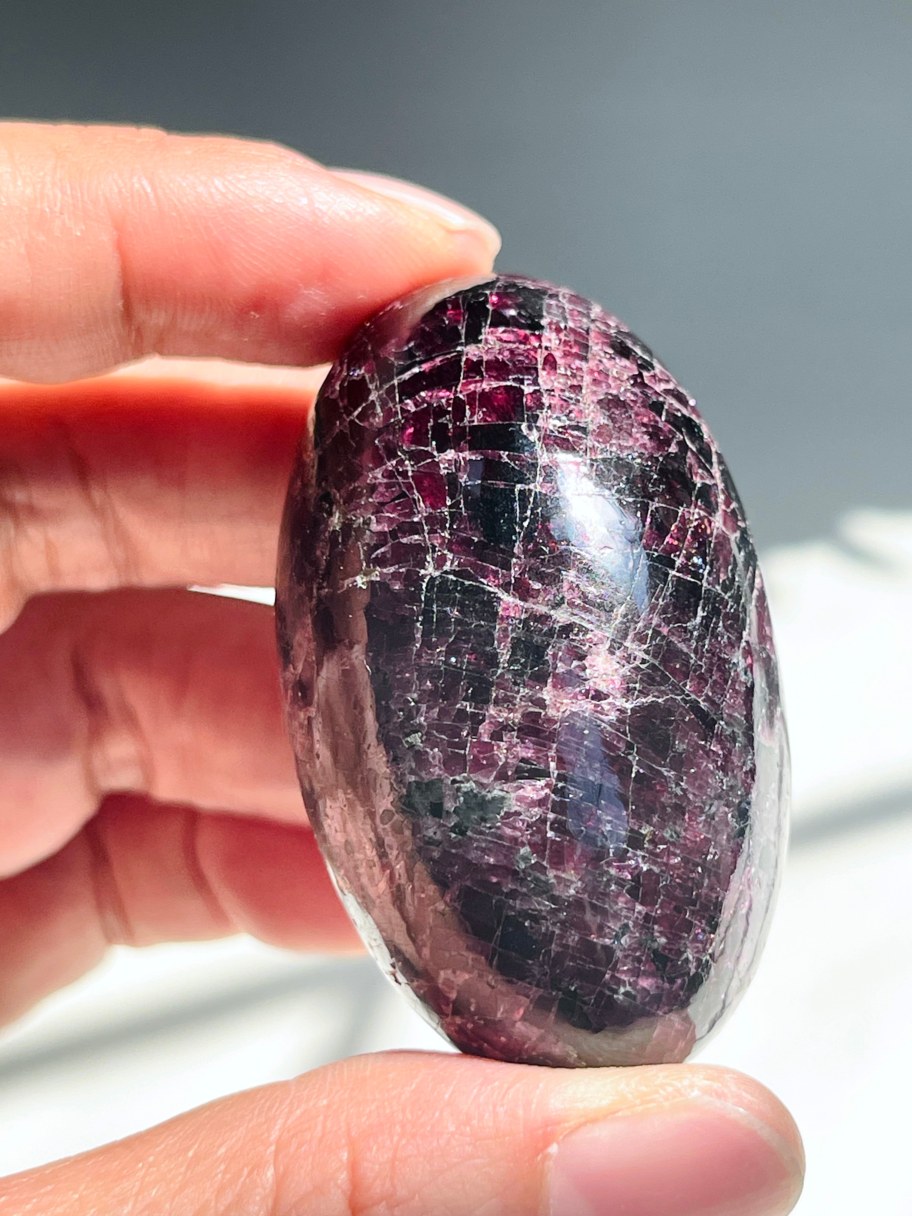 Gemy Garnet Crystal Shiva, Garnet Shiva Lingam, High Quality Garnet Crystal, Crystal Gift, Healing Crystal 9
