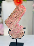 Rhodochrosite Slab – Capillitas Argentina | Polished Collector Specimen