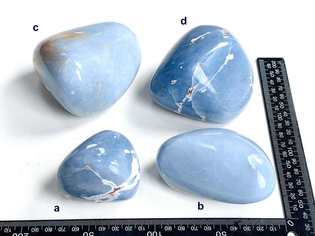 Angelite Freeform, Natural Angelite Crystal