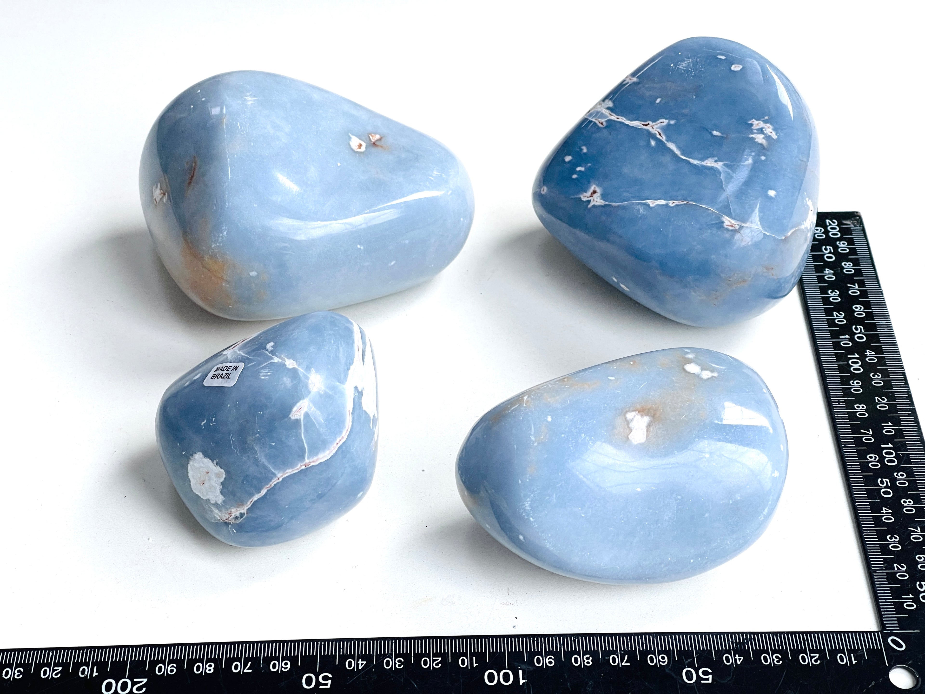 Angelite Freeform, Natural Angelite Crystal