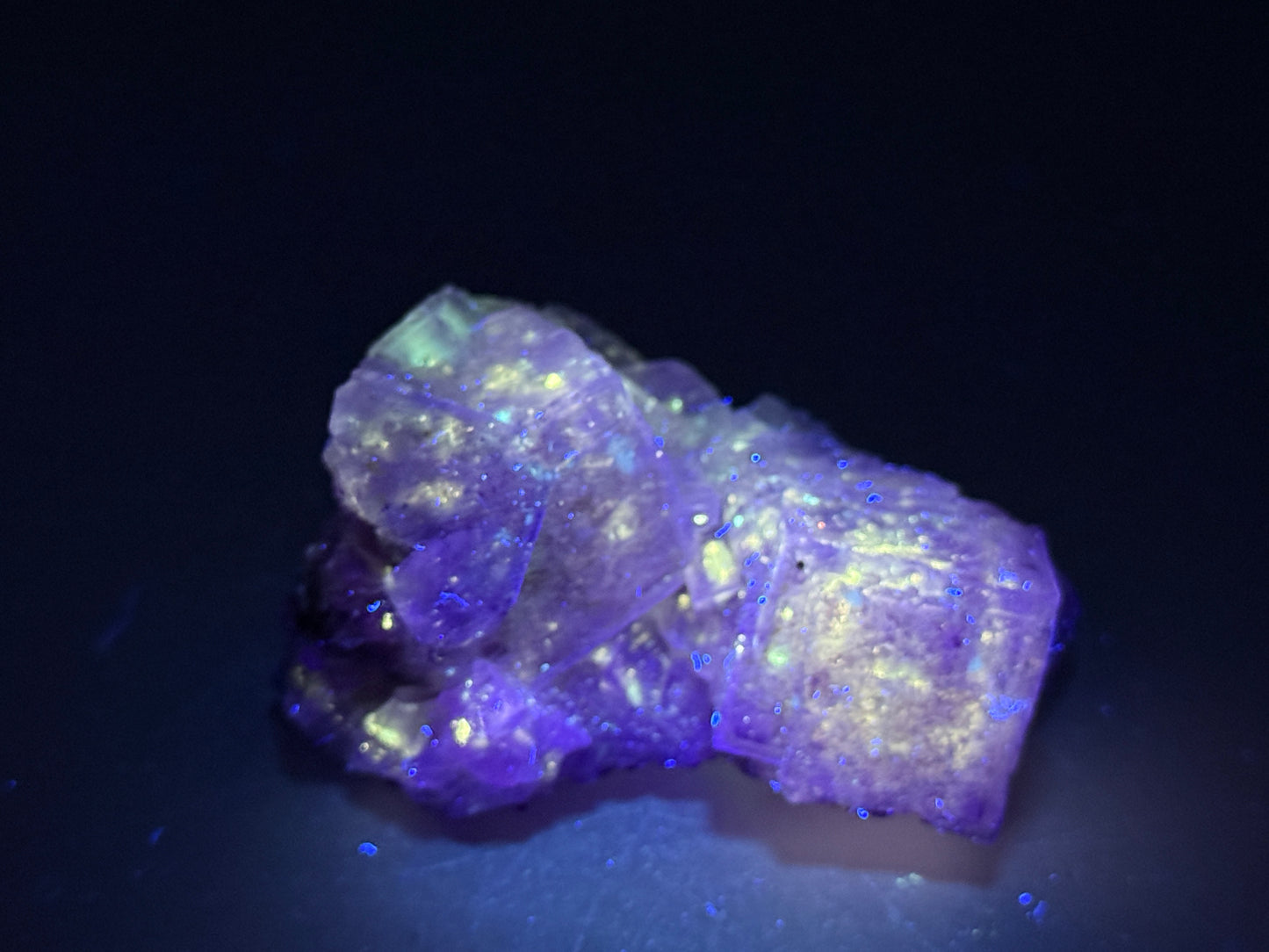 New Find Petroleum Fluorite  134g