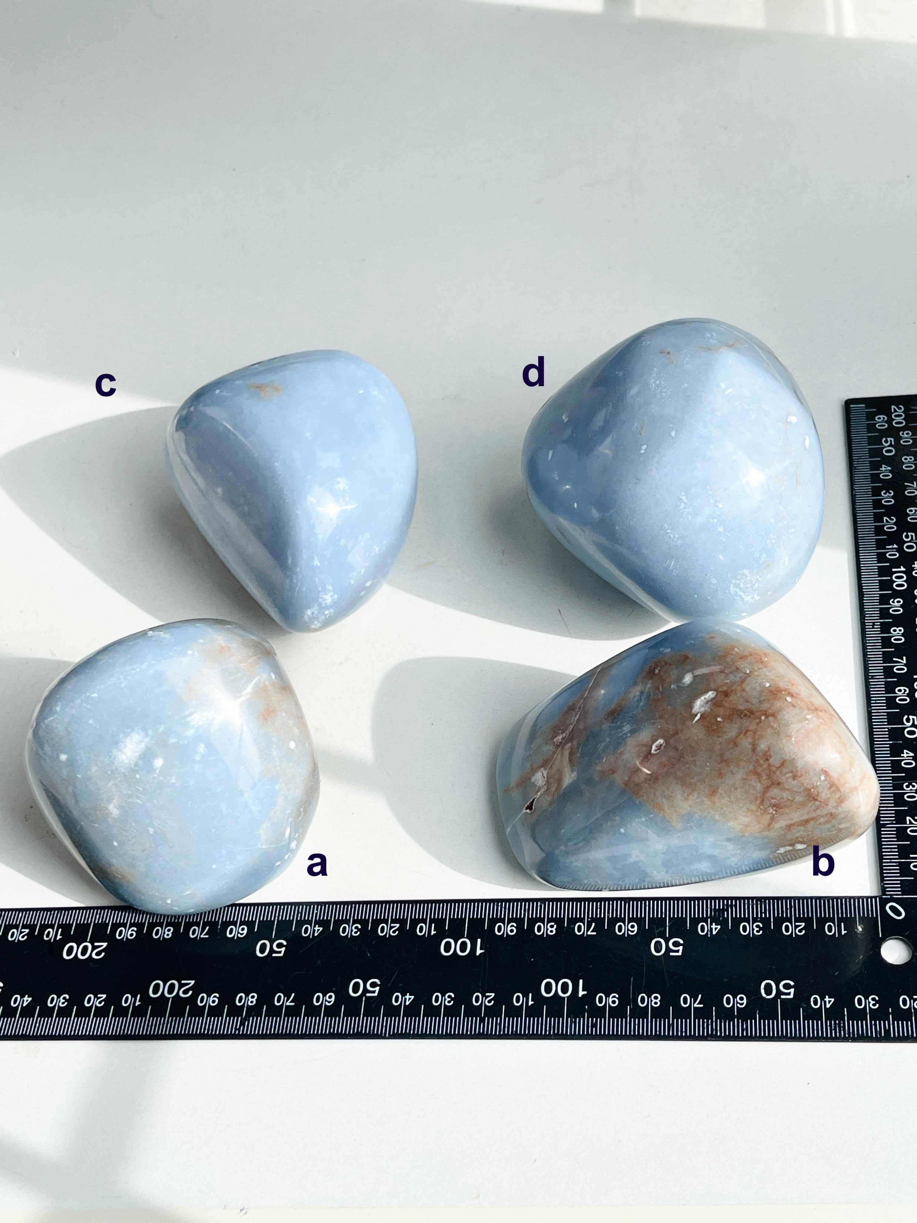 Angelite Freeform, Natural Angelite Crystal