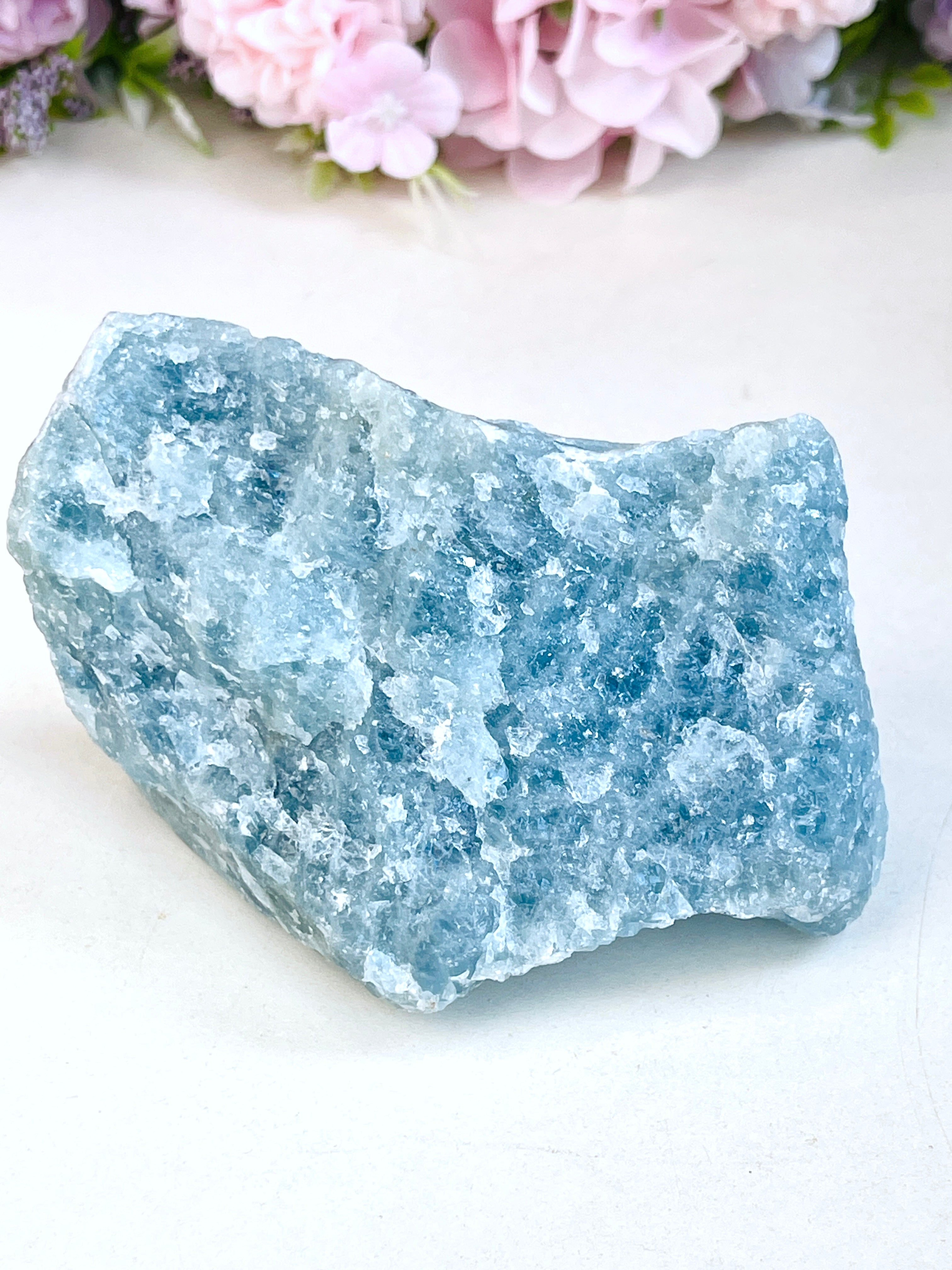 Natural Aquamarine, Large High Quality Raw Aquamarine Stone