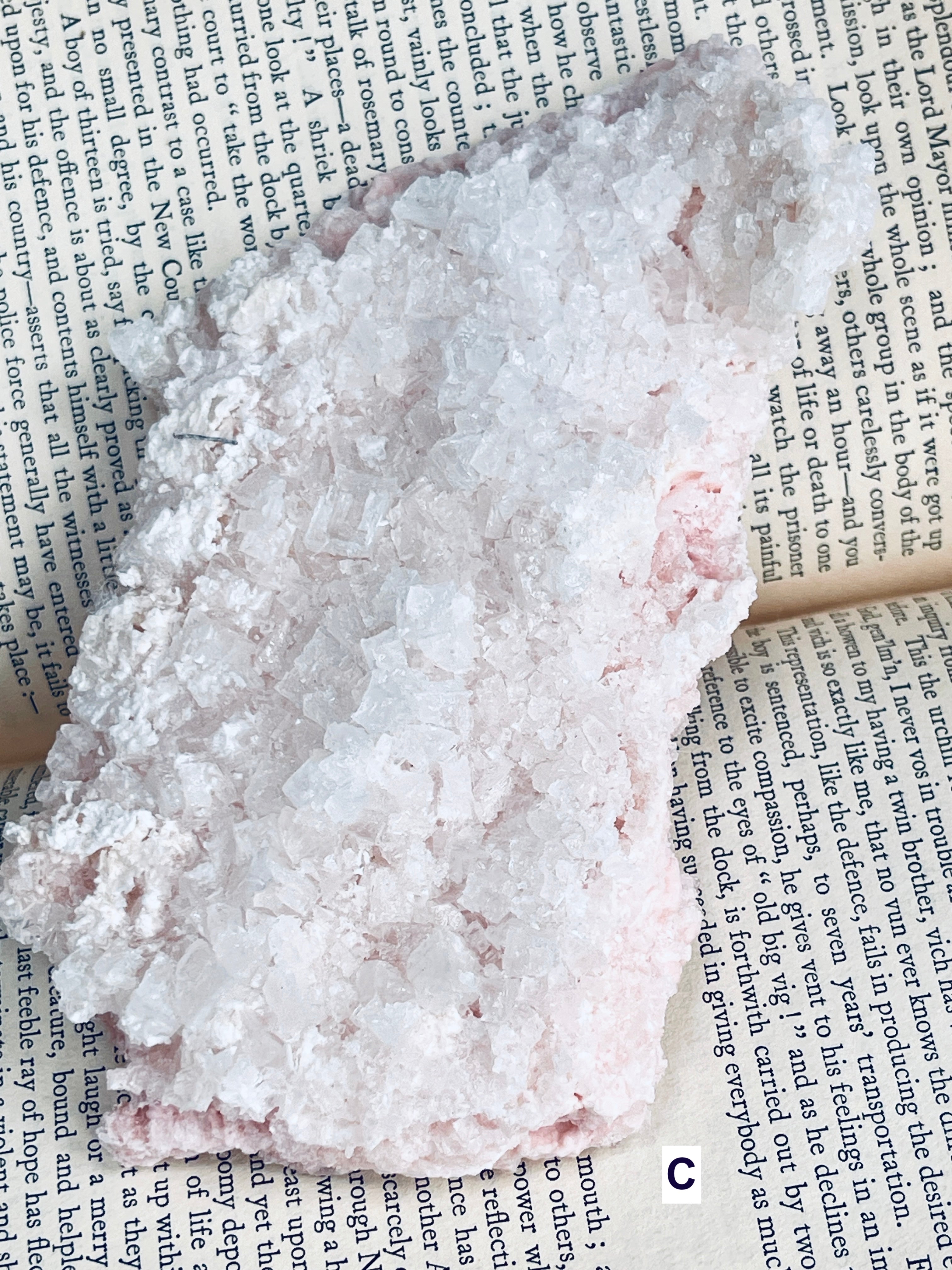 Beautiful Pink Halite Specimen